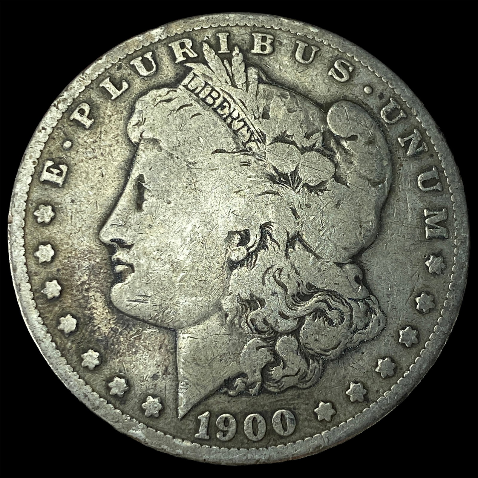 1900-S Silver Morgan Dollar UNCIRCULATED: 1900-S Silver Morgan Dollar UNCIRCULATED
