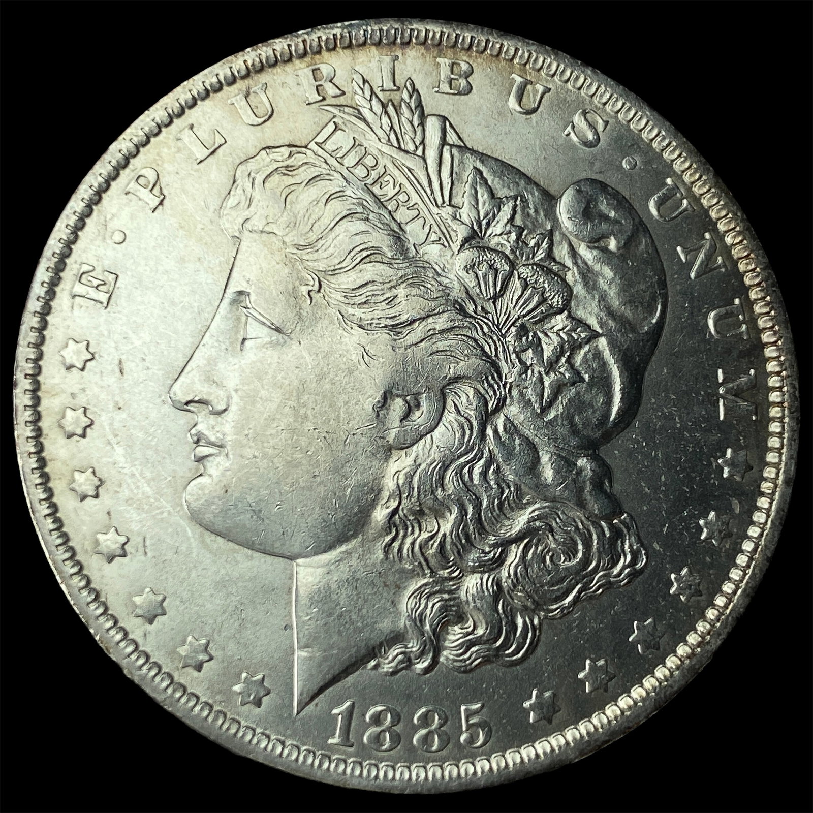 1885-O Silver Morgan Dollar HIGH GRADE (1 of 2)