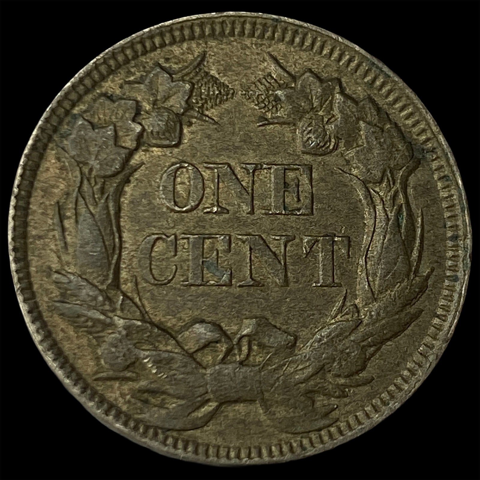 1857 Flying Eagle Cent CHOICE BU - 2