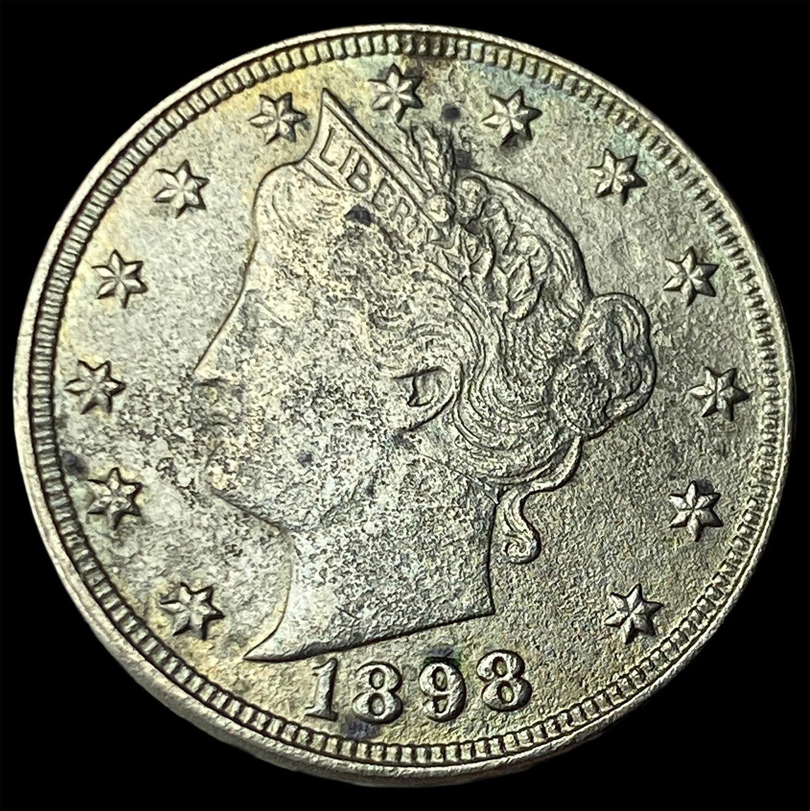 1898 Liberty Head Nickel UNCIRCULATED: 1898 Liberty Head Nickel UNCIRCULATED
