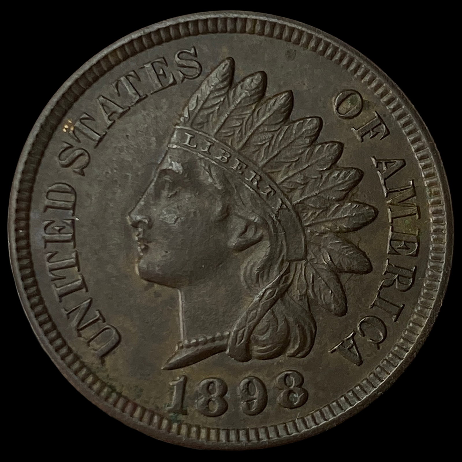 1898 Indian Head Cent UNCIRCULATED: 1898 Indian Head Cent UNCIRCULATED