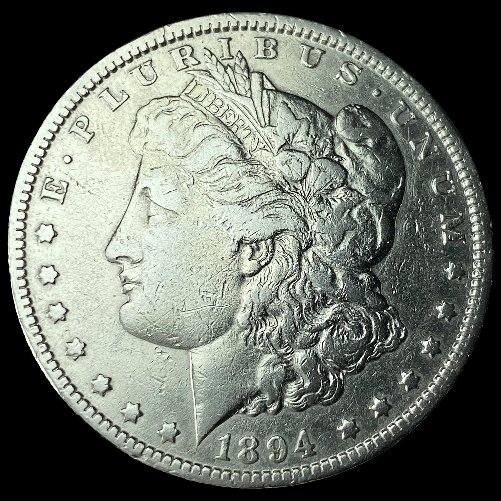 1894-O Silver Morgan Dollar CLOSELY UNCIRCULATED: 1894-O Silver Morgan Dollar CLOSELY UNCIRCULATED