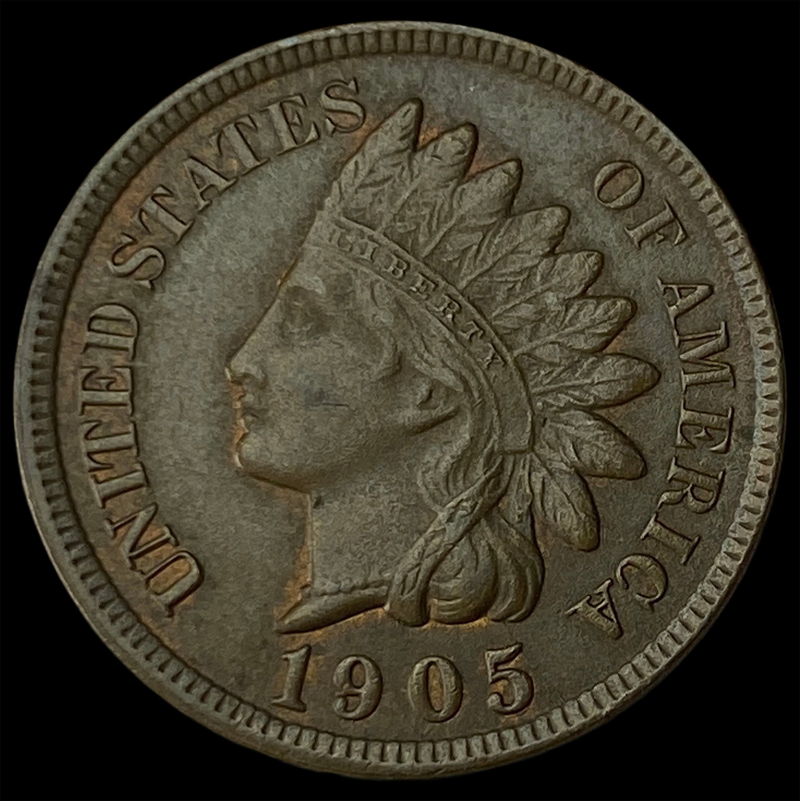 1905 Indian Head Cent GEM BU: 1905 Indian Head Cent GEM BU