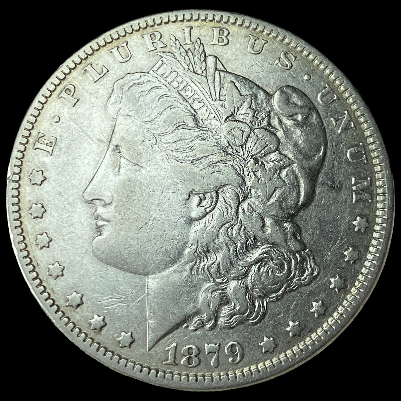 1879-S Silver Morgan Dollar CHOICE BU: 1879-S Silver Morgan Dollar CHOICE BU