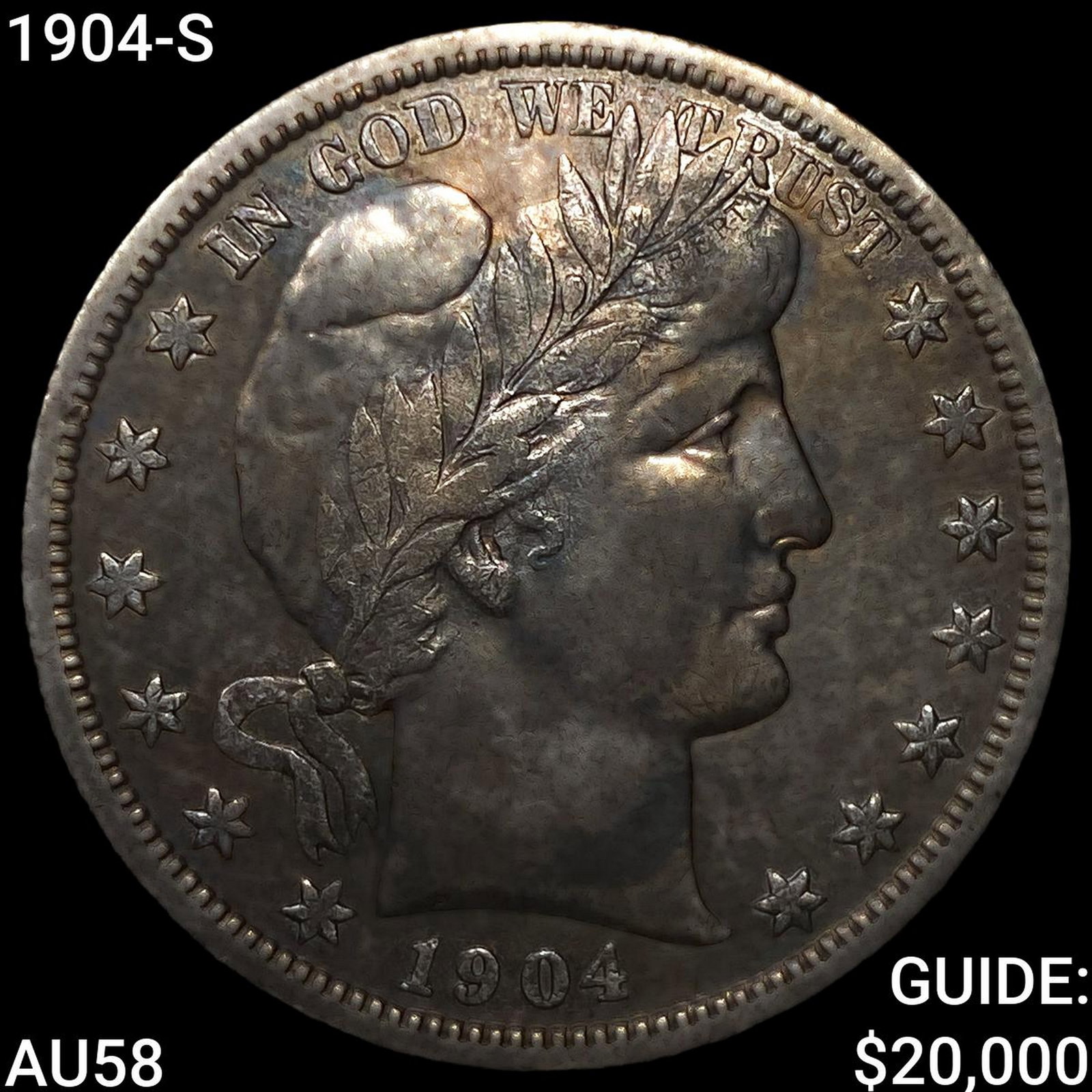 1904-S Barber Half Dollar: 1904-S Barber Half Dollar