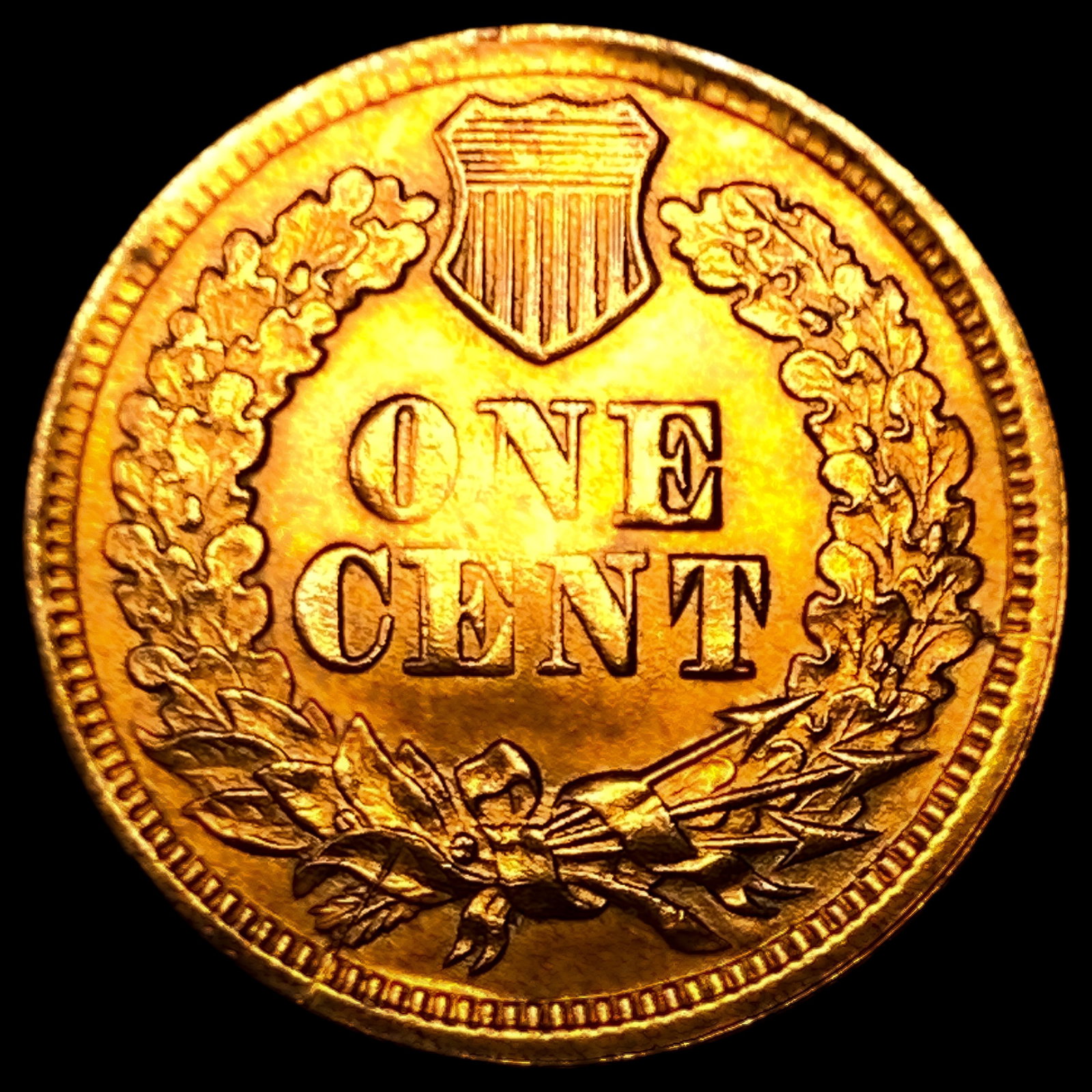 1867 Indian Head Cent - 2