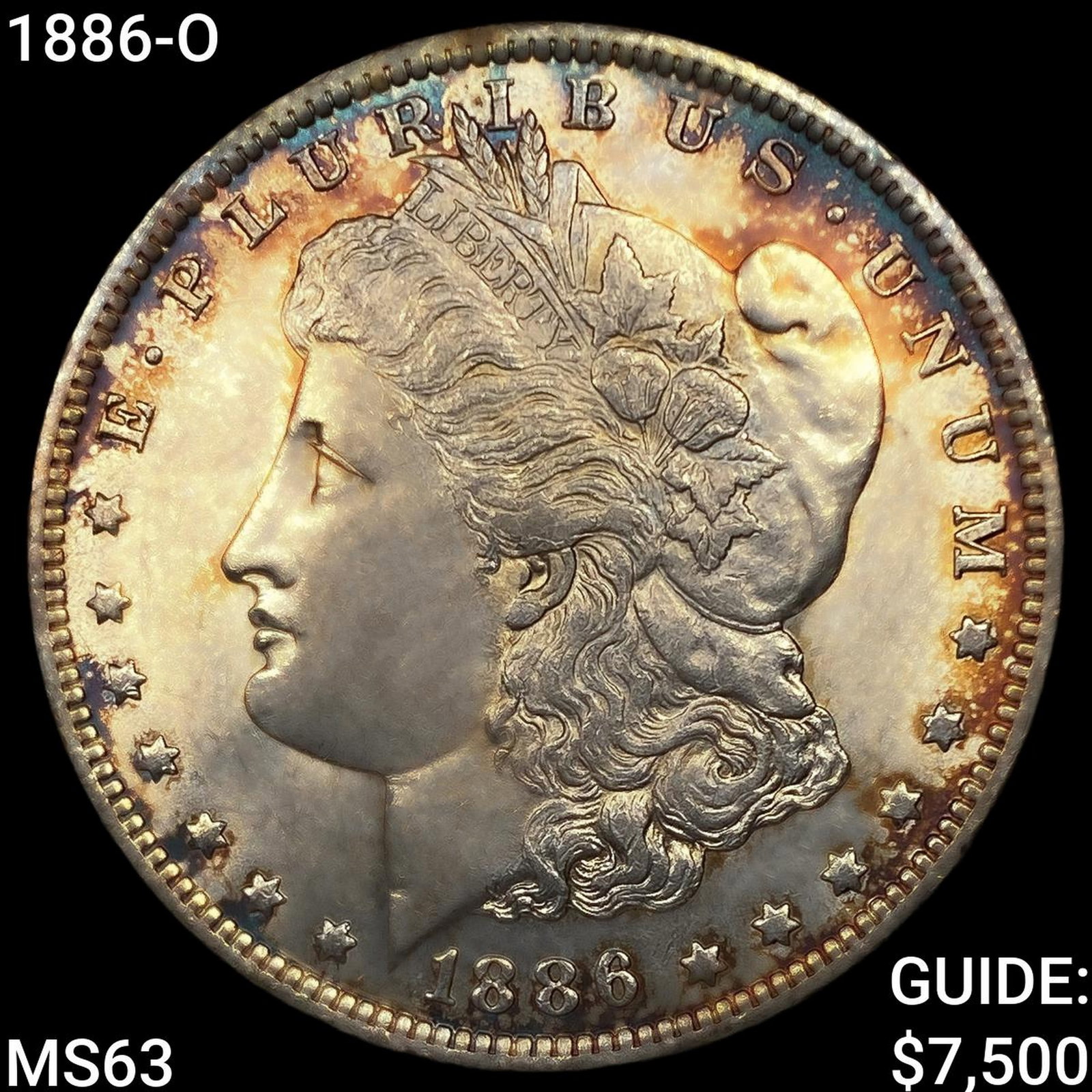 1886-O Morgan Silver Dollar: 1886-O Morgan Silver Dollar
