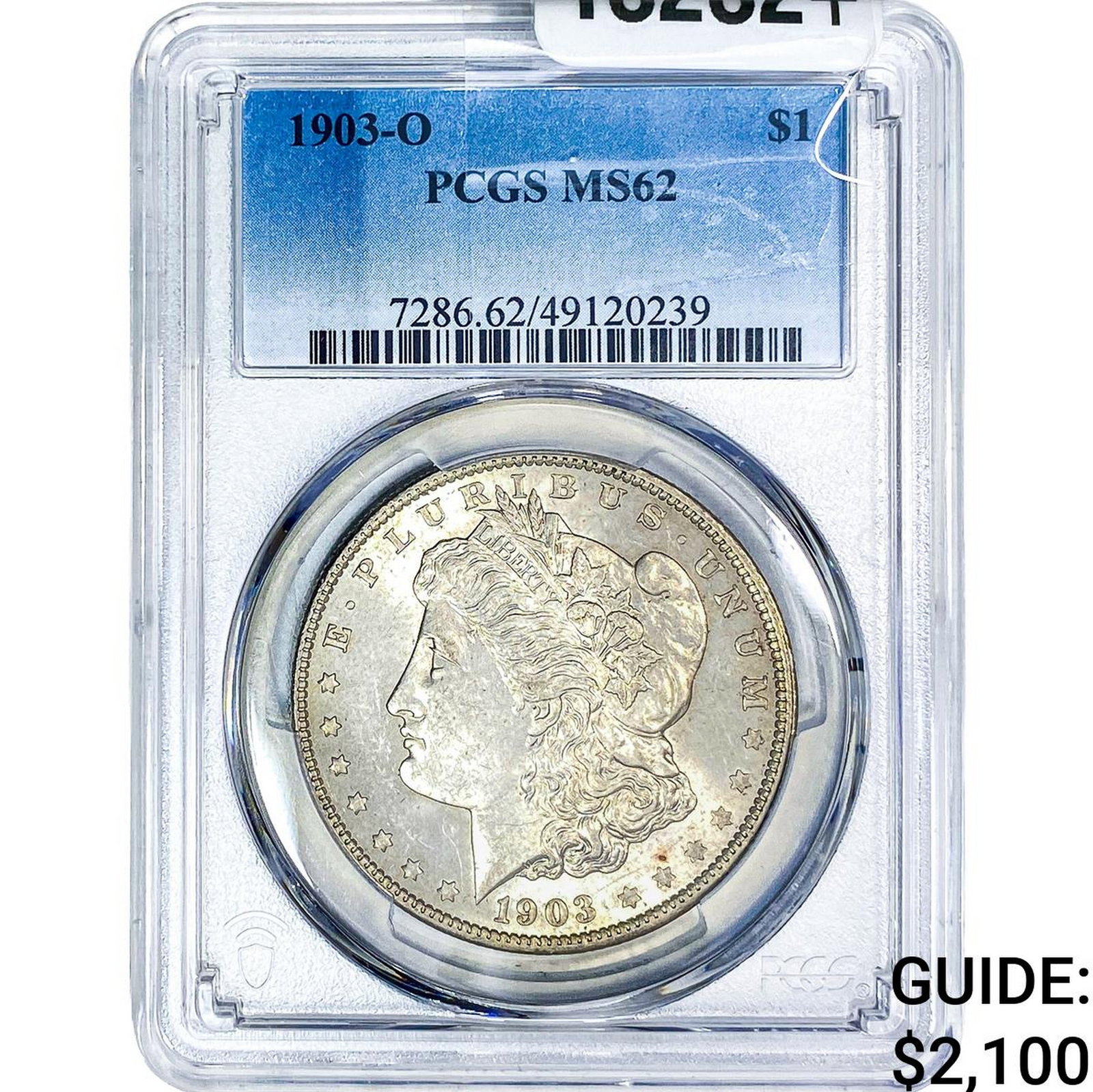 1903-O Morgan Silver Dollar PCGS MS62: 1903-O Morgan Silver Dollar PCGS MS62