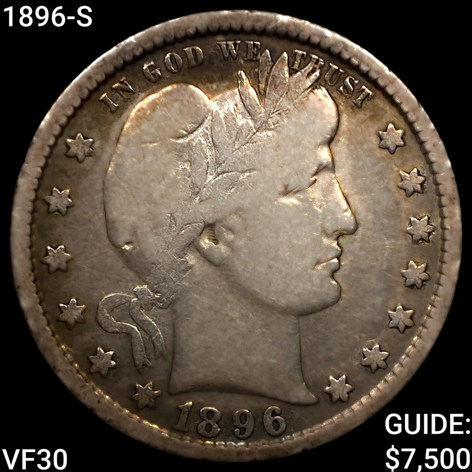 1896-S Barber Quarter (1 of 2)