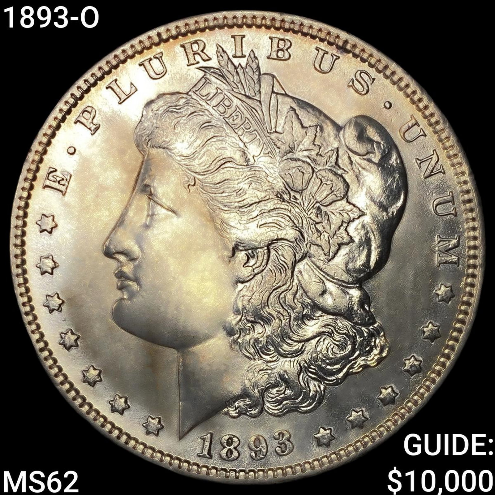 1893-O Morgan Silver Dollar: 1893-O Morgan Silver Dollar