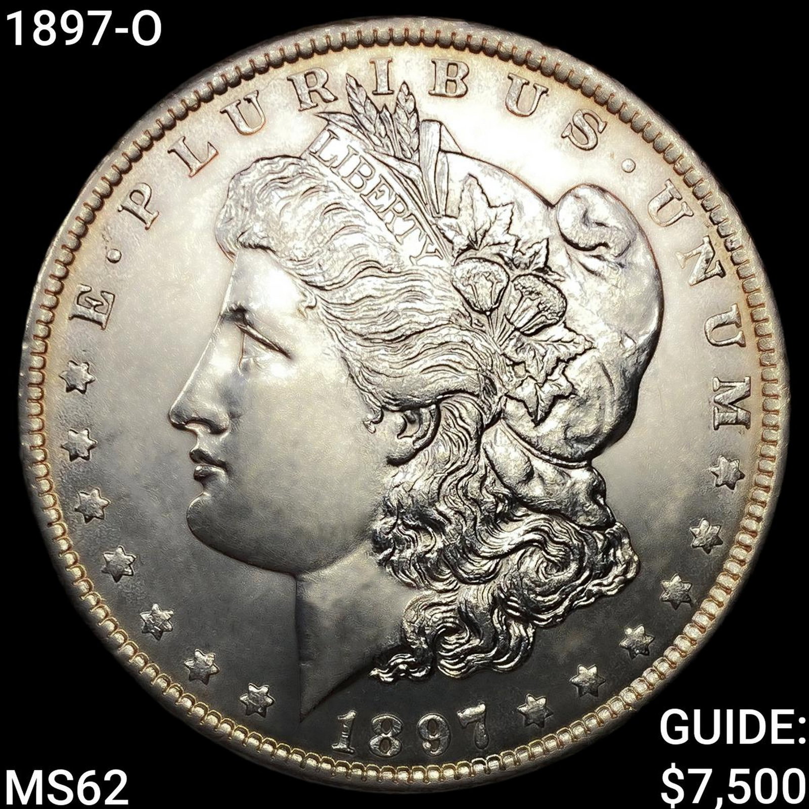 1897-O Morgan Silver Dollar: 1897-O Morgan Silver Dollar
