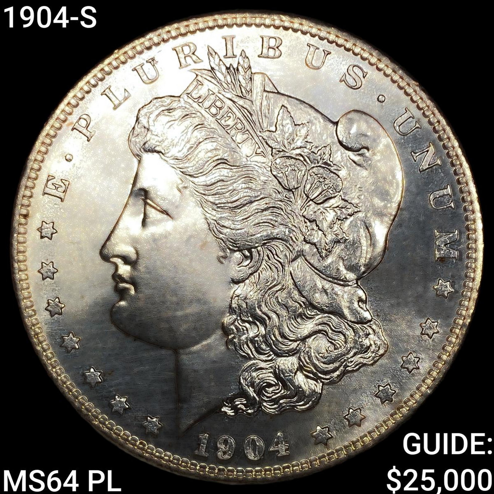 1904-S Morgan Silver Dollar: 1904-S Morgan Silver Dollar