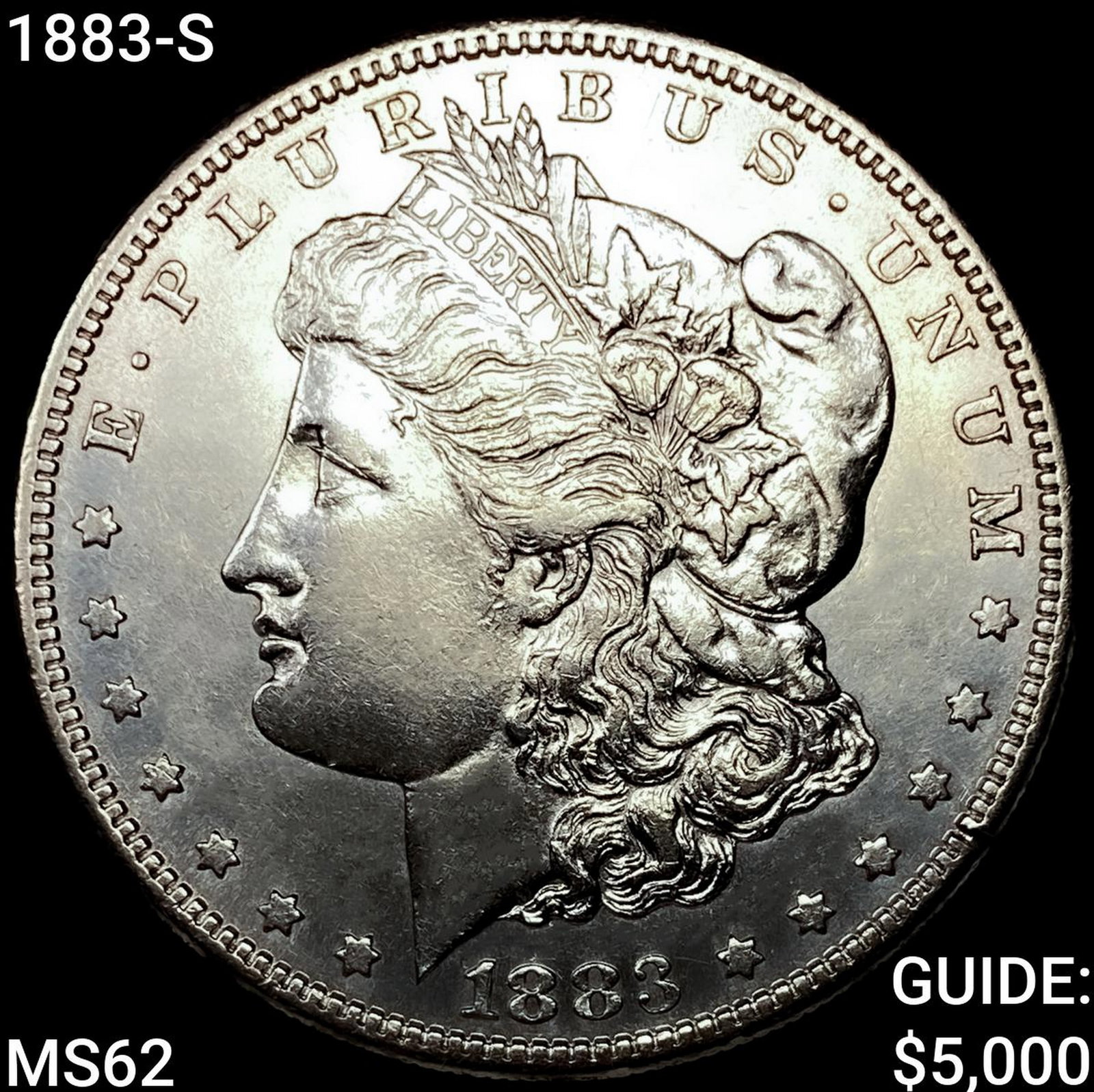 1883-S Morgan Silver Dollar: 1883-S Morgan Silver Dollar