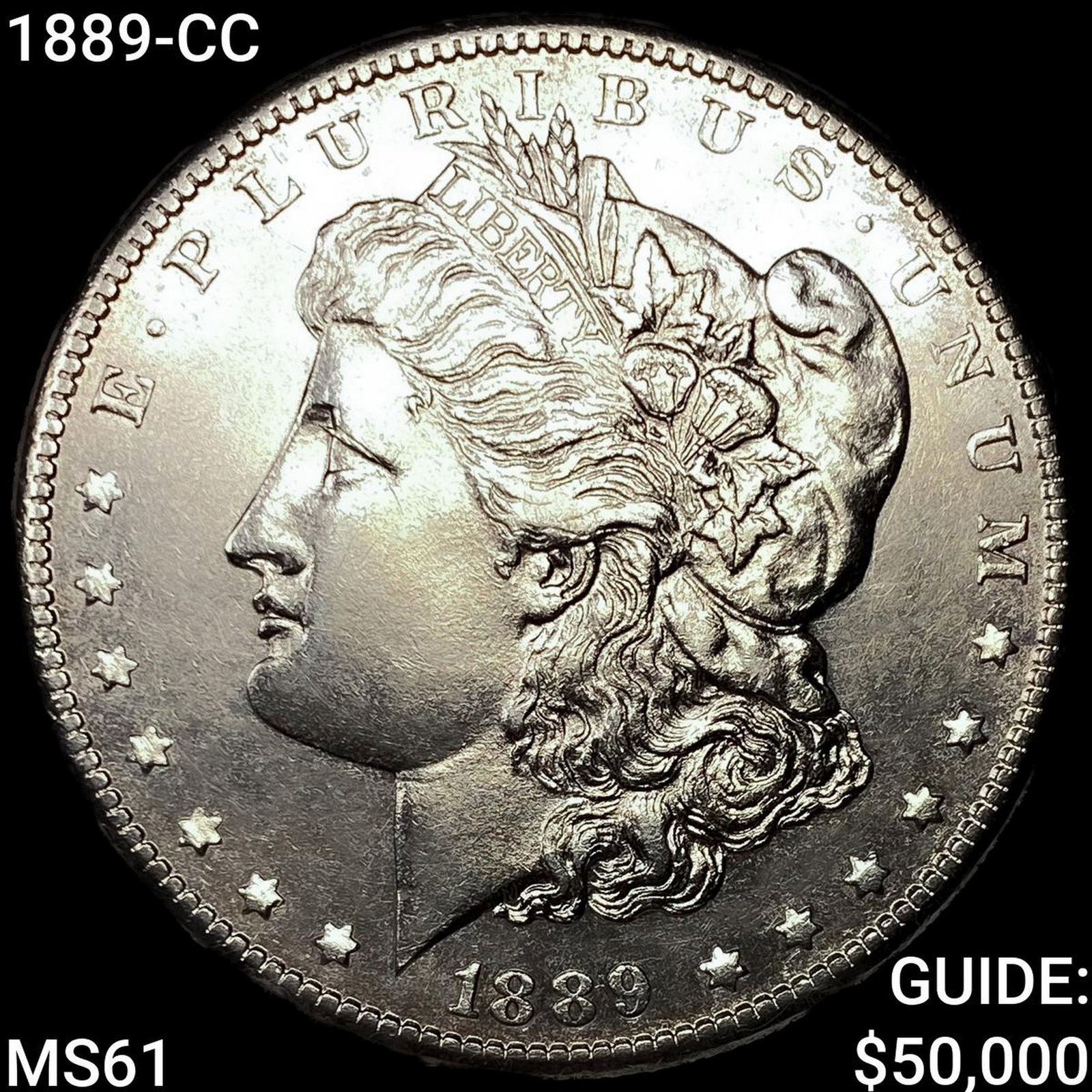 1889-CC Morgan Silver Dollar: 1889-CC Morgan Silver Dollar