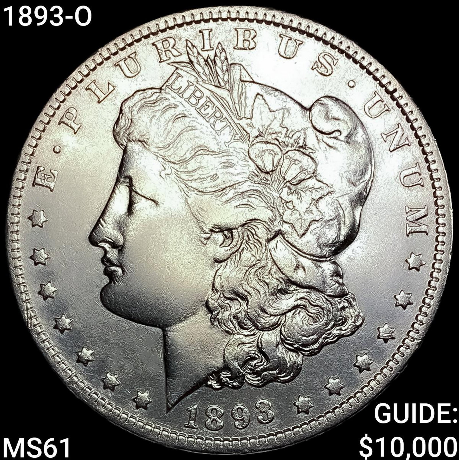 1893-O Morgan Silver Dollar: 1893-O Morgan Silver Dollar