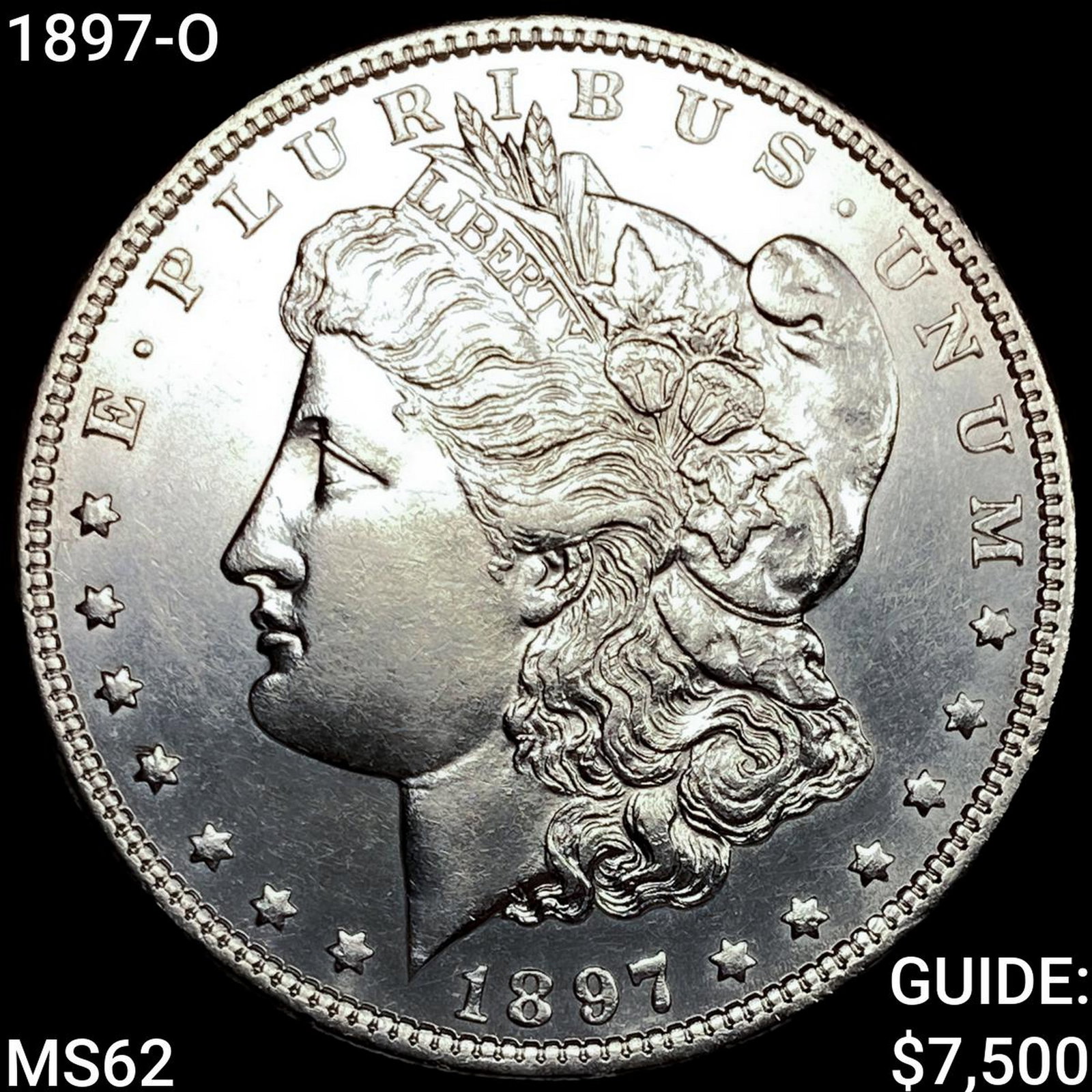 1897-O Morgan Silver Dollar: 1897-O Morgan Silver Dollar