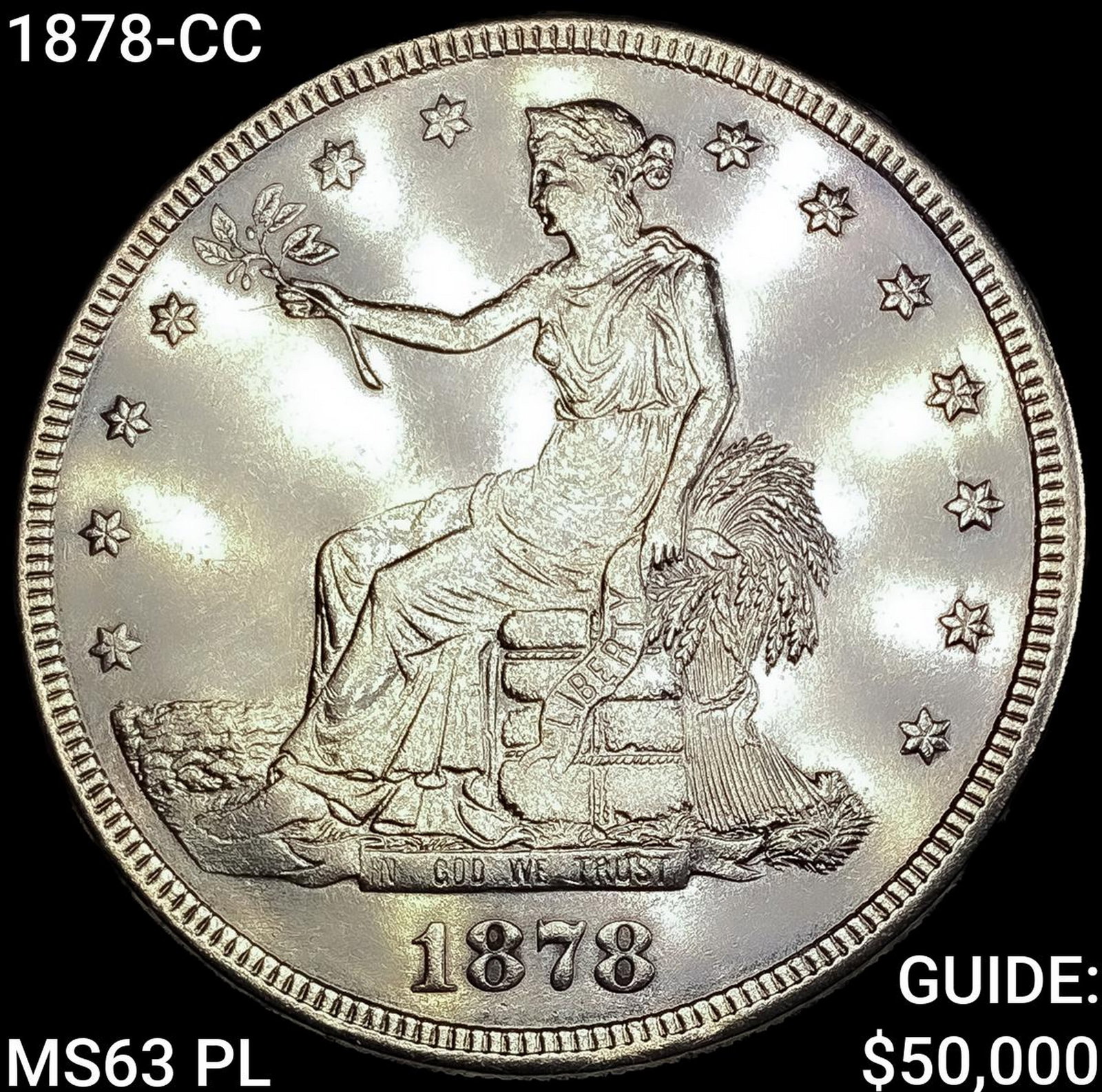 1878-CC Silver Trade Dollar: 1878-CC Silver Trade Dollar