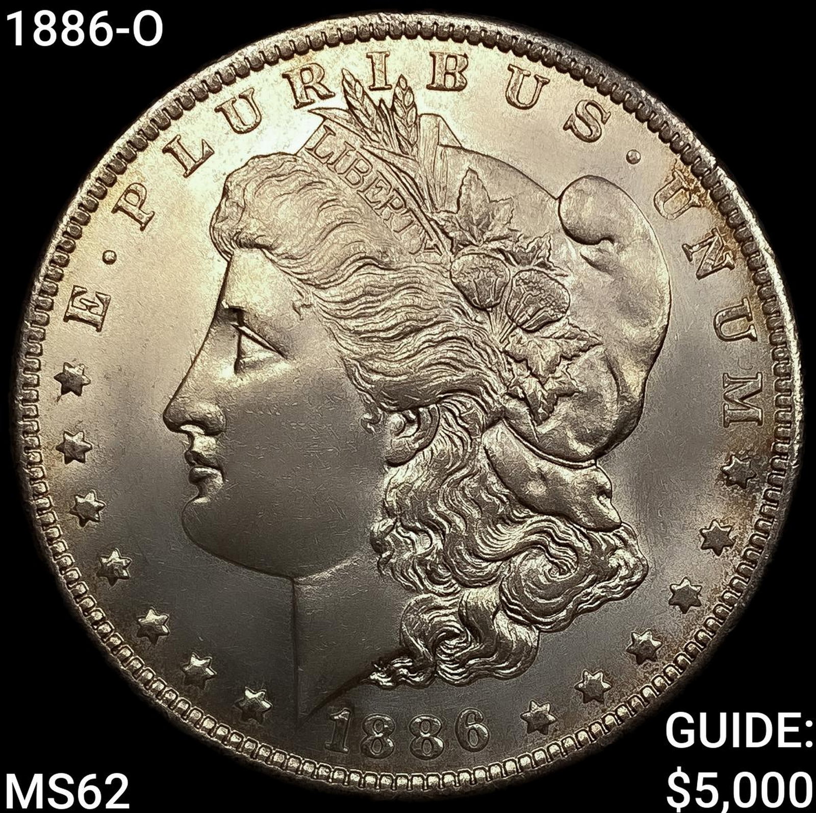 1886-O Morgan Silver Dollar: 1886-O Morgan Silver Dollar