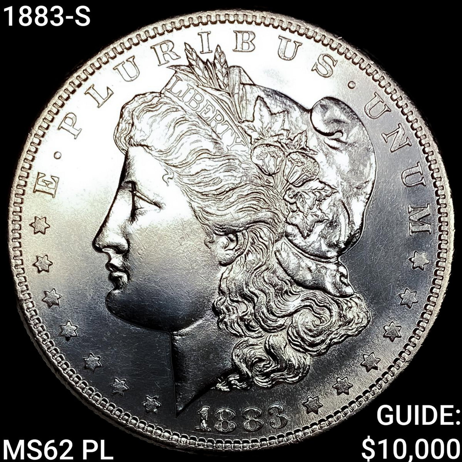 1883-S Morgan Silver Dollar: 1883-S Morgan Silver Dollar