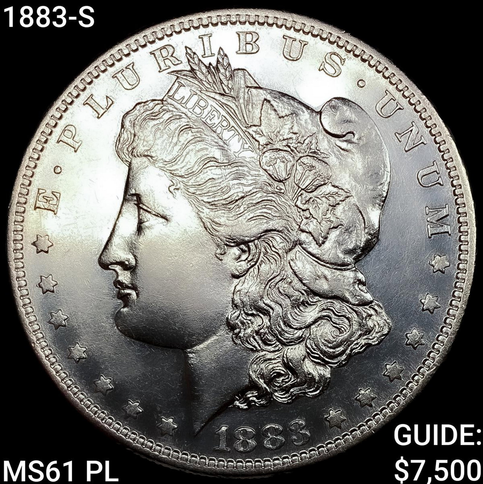 1883-S Morgan Silver Dollar: 1883-S Morgan Silver Dollar
