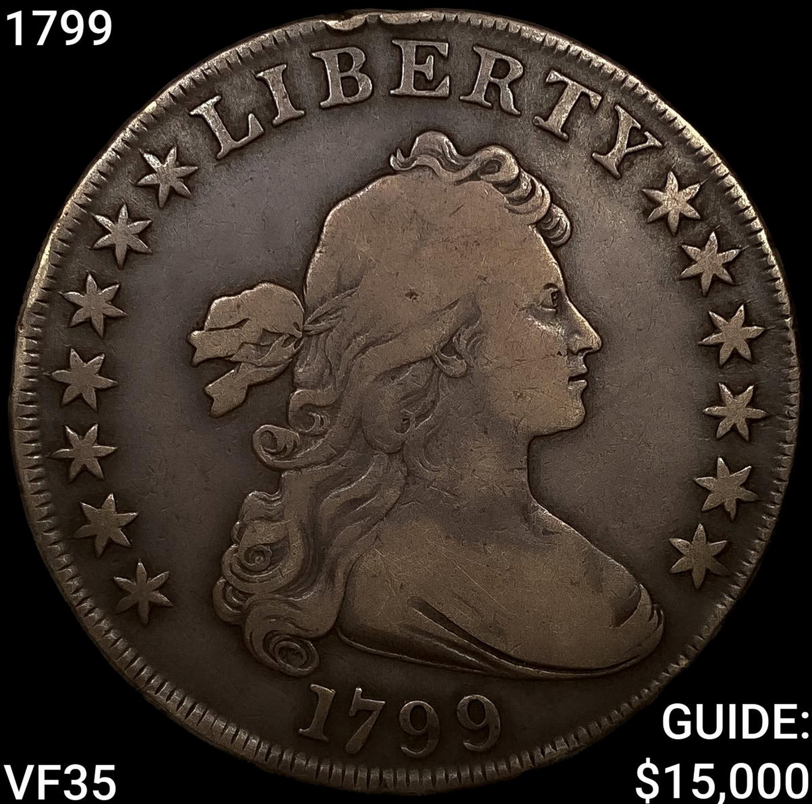 1799 Draped Bust Dollar (1 of 2)