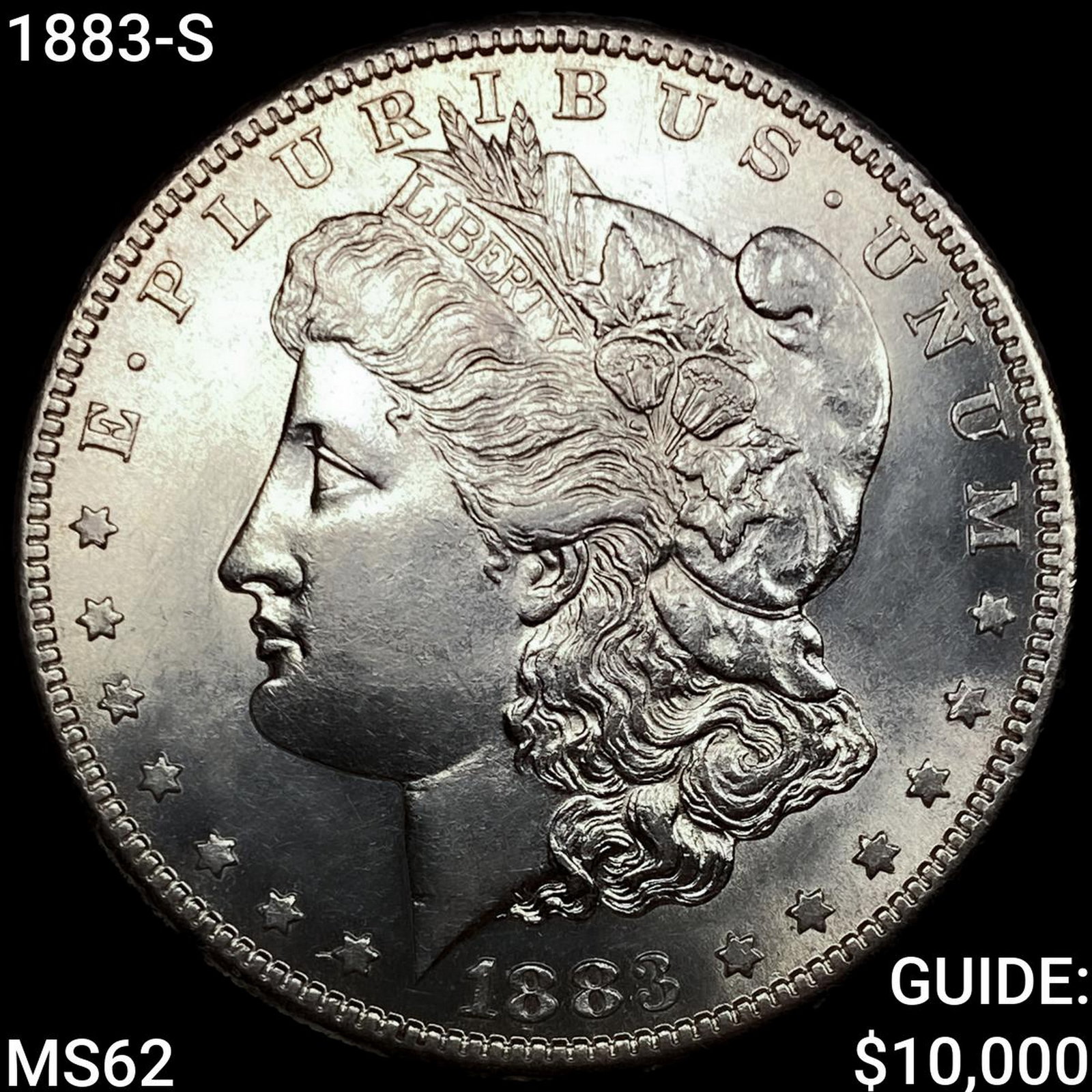 1883-S Morgan Silver Dollar: 1883-S Morgan Silver Dollar