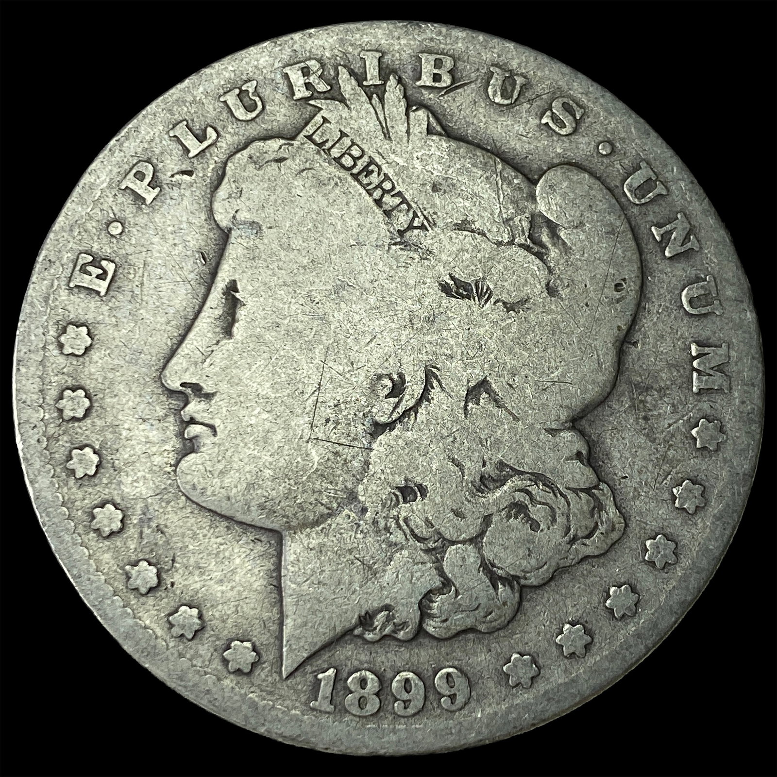 1899 Morgan Silver Dollar NICELY CIRCULATED: 1899 Morgan Silver Dollar NICELY CIRCULATED