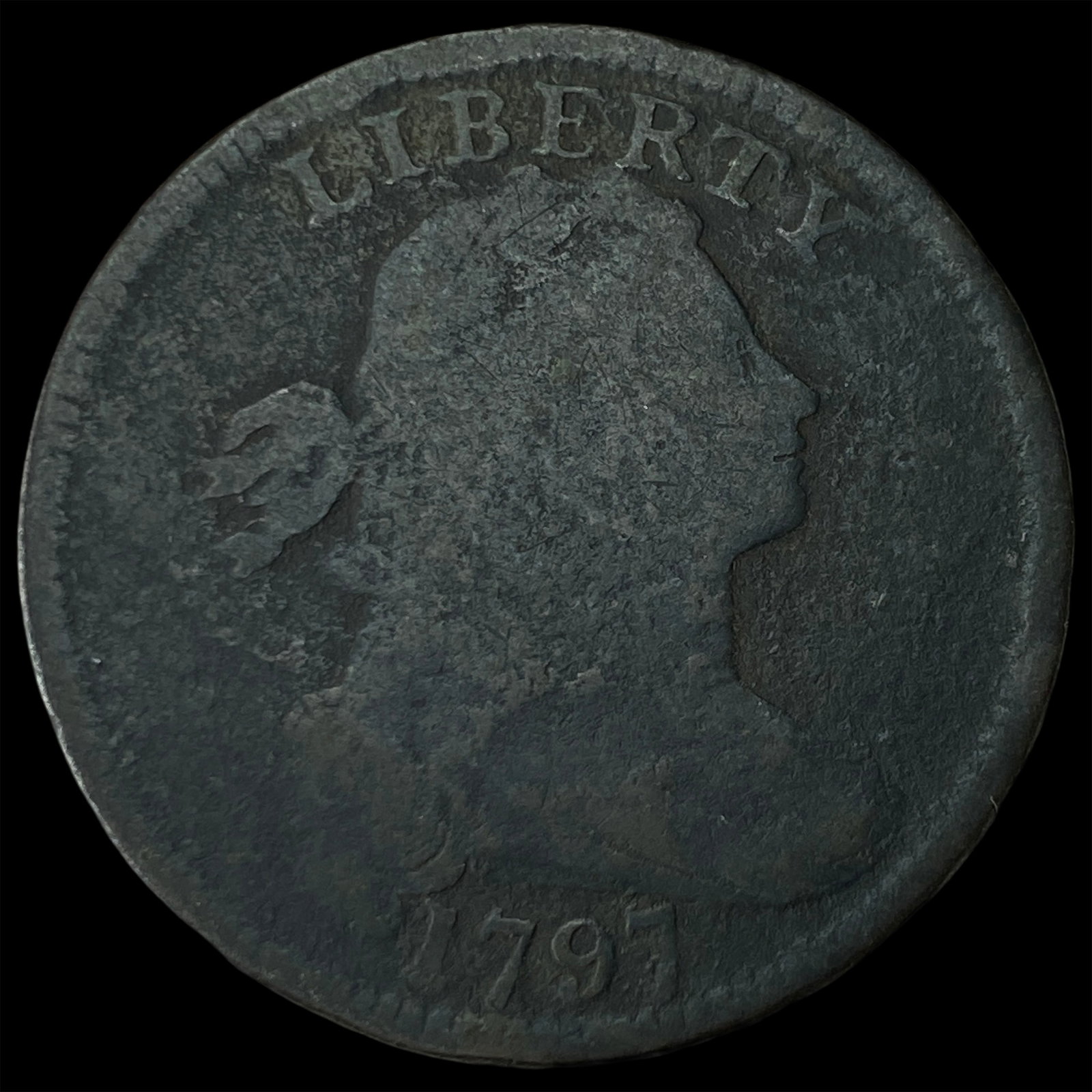 1797 Draped Bust Large Cent LIGHTLY CIRCULATED: 1797 Draped Bust Large Cent LIGHTLY CIRCULATED