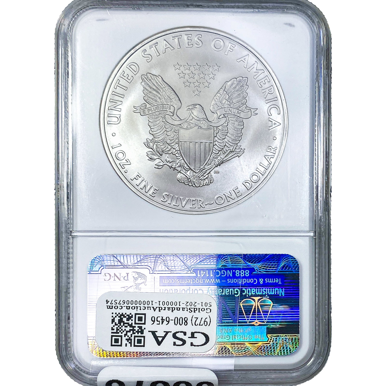 2010 Silver Eagle NGC MS70 - 2