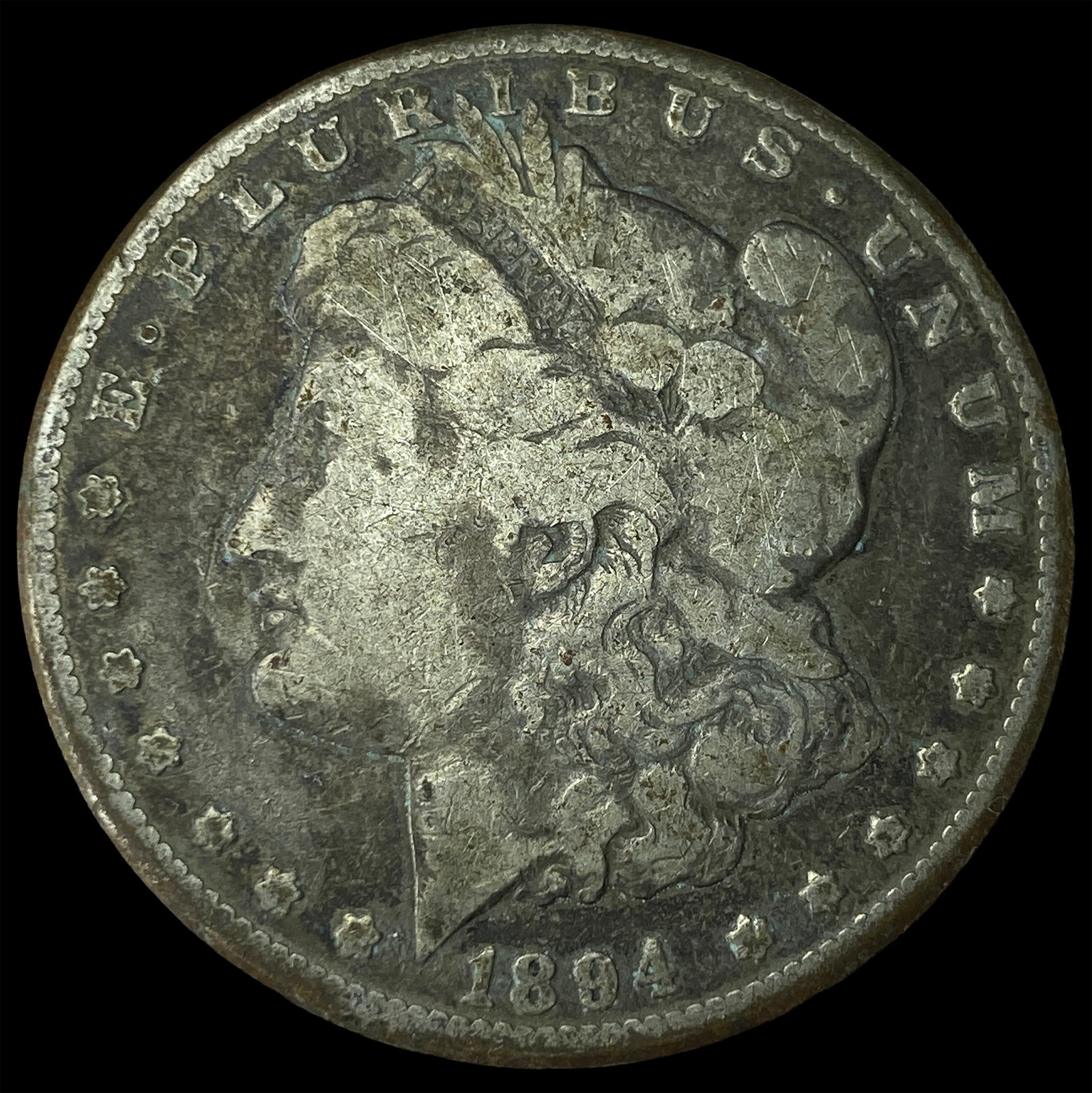 1904-O Morgan Silver Dollar NICELY CIRCULATED: 1904-O Morgan Silver Dollar NICELY CIRCULATED