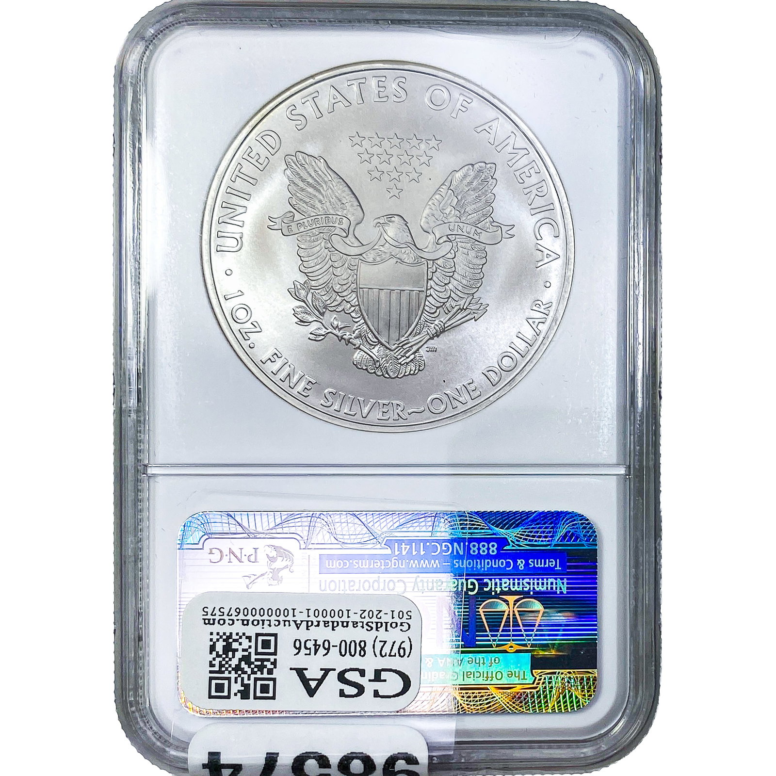 2010 Silver Eagle NGC MS70 - 2