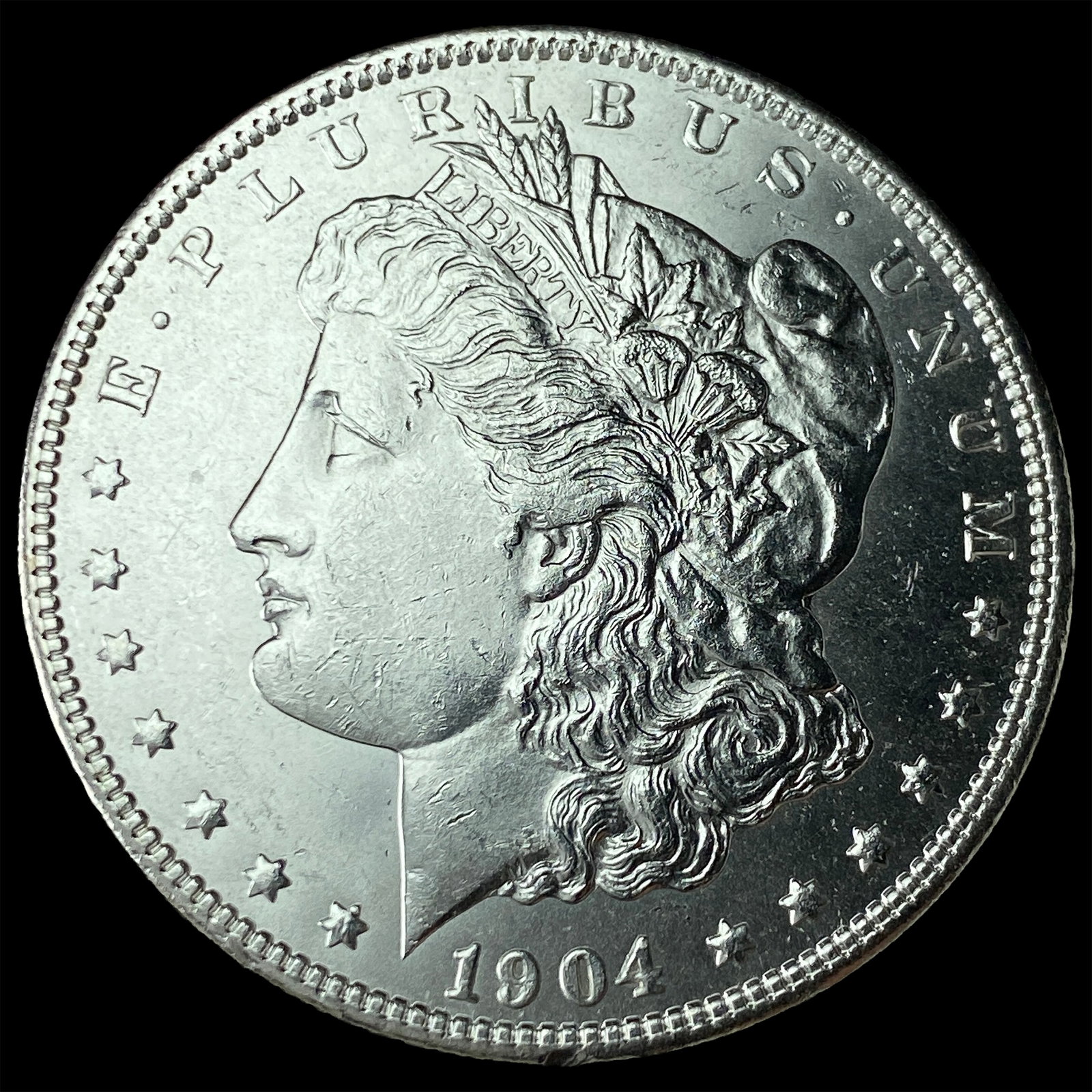 1904-O Silver Morgan Dollar UNCIRCULATED: 1904-O Silver Morgan Dollar UNCIRCULATED