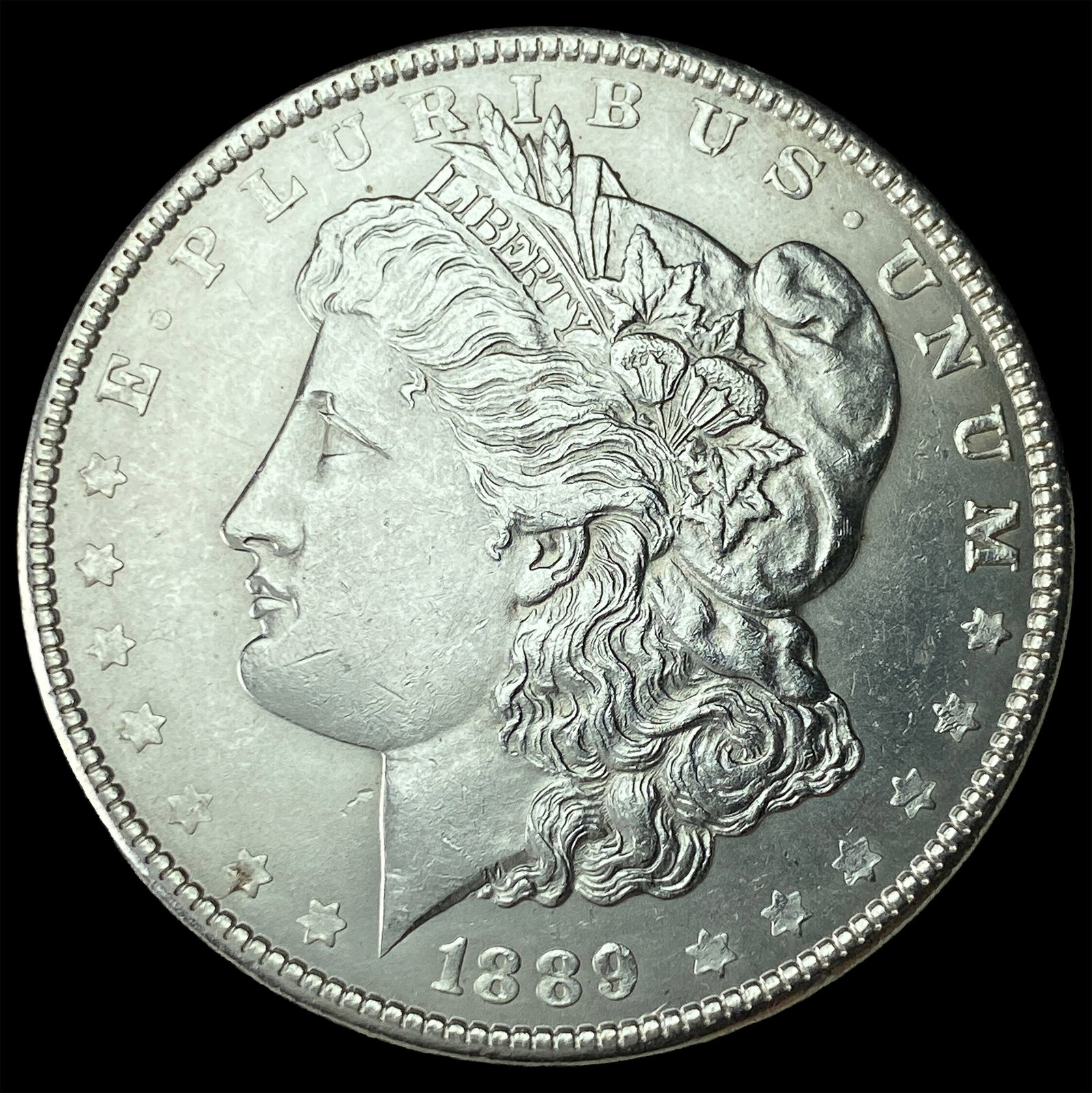 1889 Silver Morgan Dollar CHOICE BU (1 of 2)