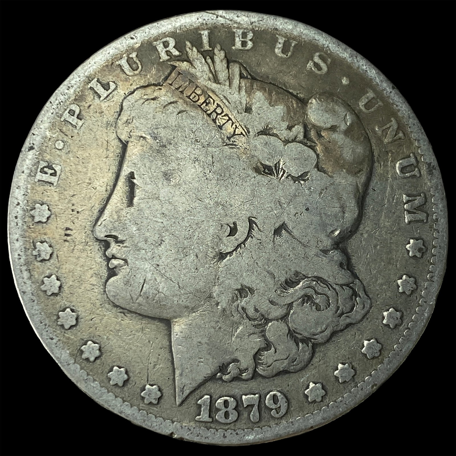 1879 Morgan Silver Dollar NICELY CIRCULATED: 1879 Morgan Silver Dollar NICELY CIRCULATED