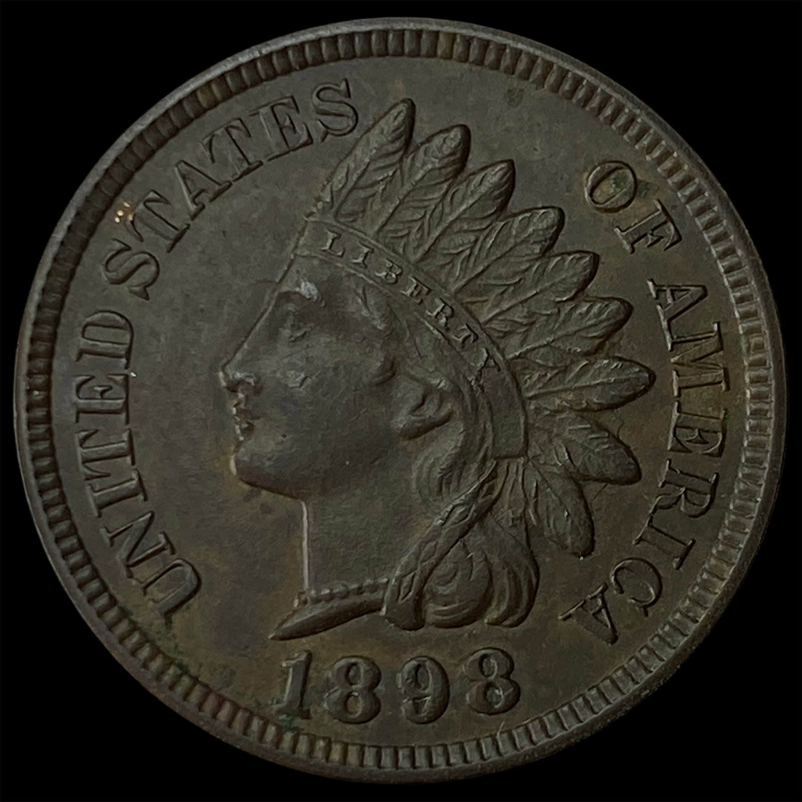 1898 Indian Head Cent UNCIRCULATED: 1898 Indian Head Cent UNCIRCULATED
