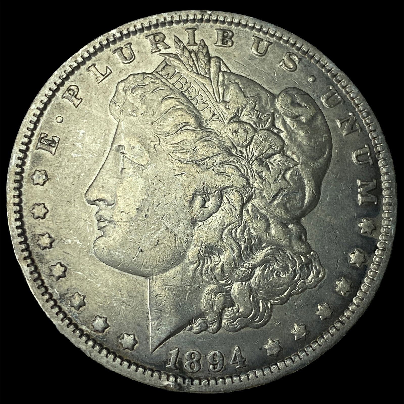 1894-O Silver Morgan Dollar CLOSELY UNCIRCULATED: 1894-O Silver Morgan Dollar CLOSELY UNCIRCULATED