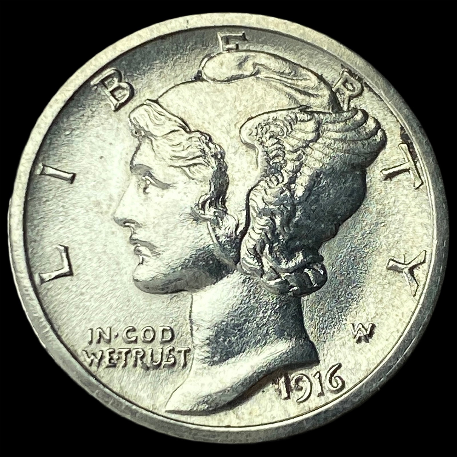 1916 Mercury Dime UNCIRCULATED: 1916 Mercury Dime UNCIRCULATED
