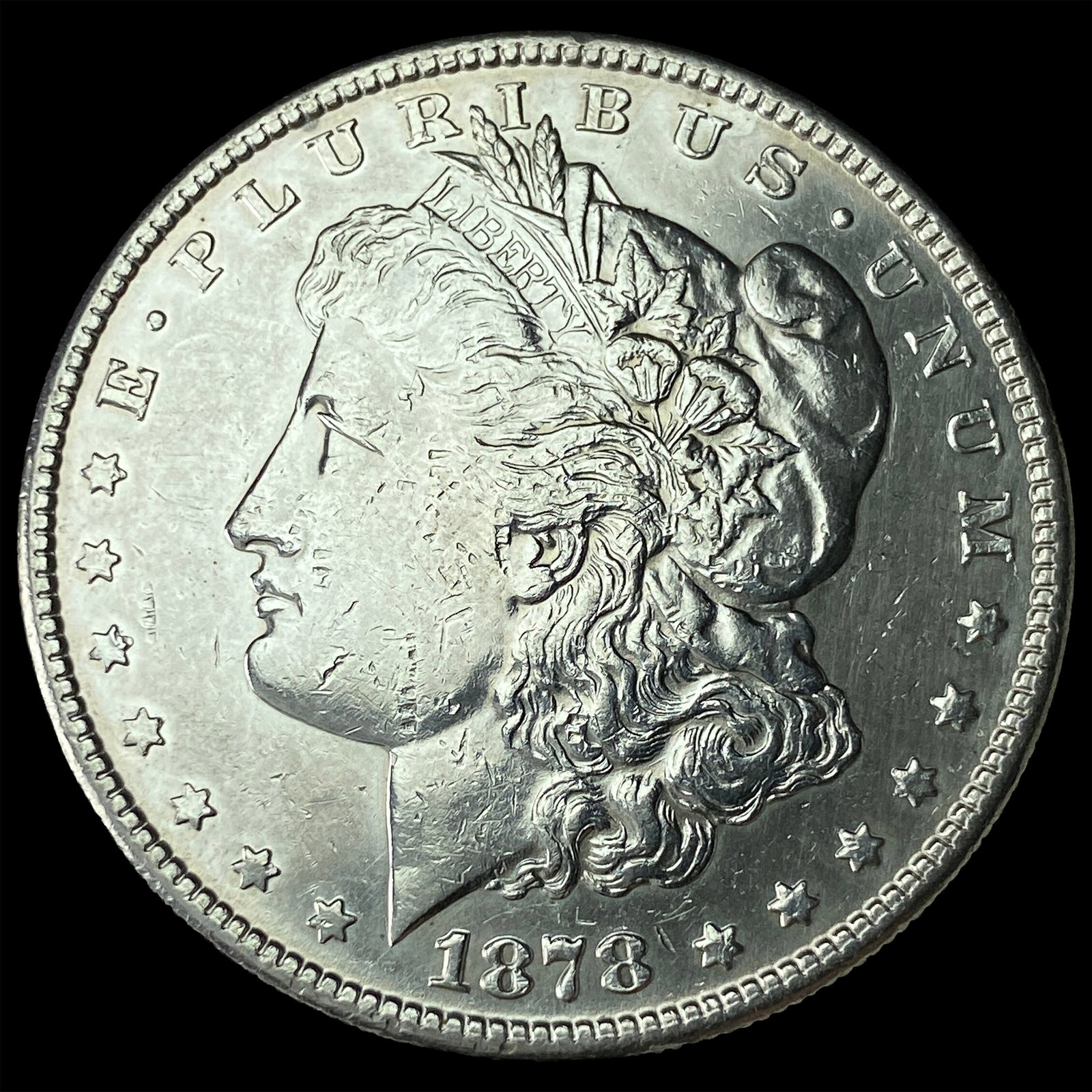 1878-S Silver Morgan Dollar UNCIRCULATED: 1878-S Silver Morgan Dollar UNCIRCULATED