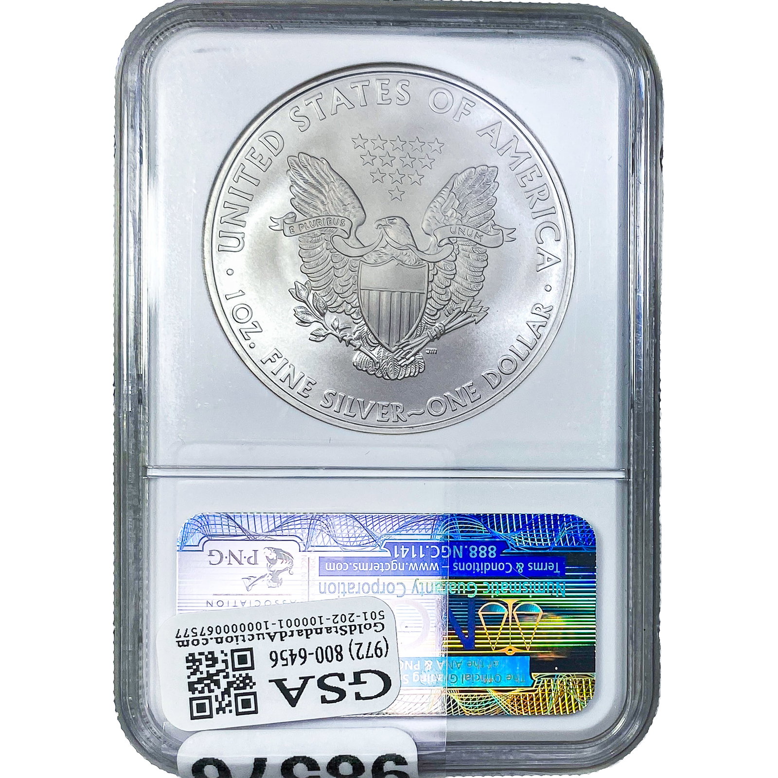 2010 Silver Eagle NGC MS70 - 2