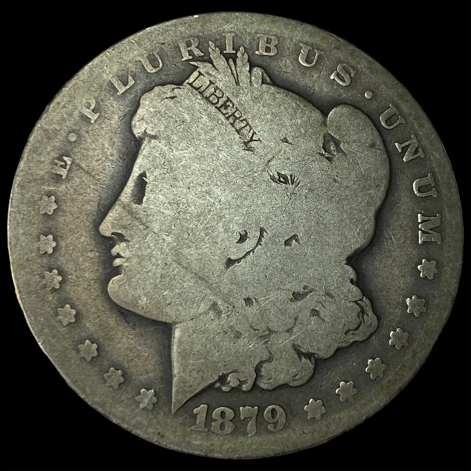 1879-O Silver Morgan Dollar NICELY CIRCULATED: 1879-O Silver Morgan Dollar NICELY CIRCULATED
