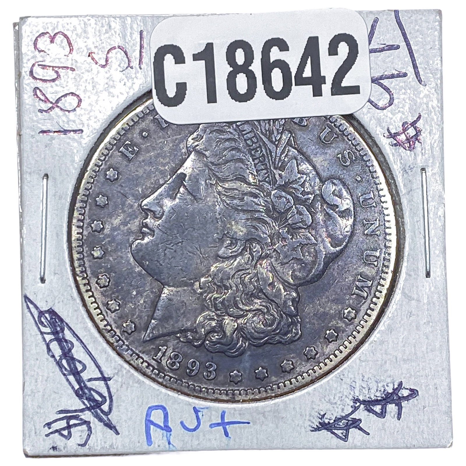 1893-S Morgan Silver Dollar: 1893-S Morgan Silver Dollar