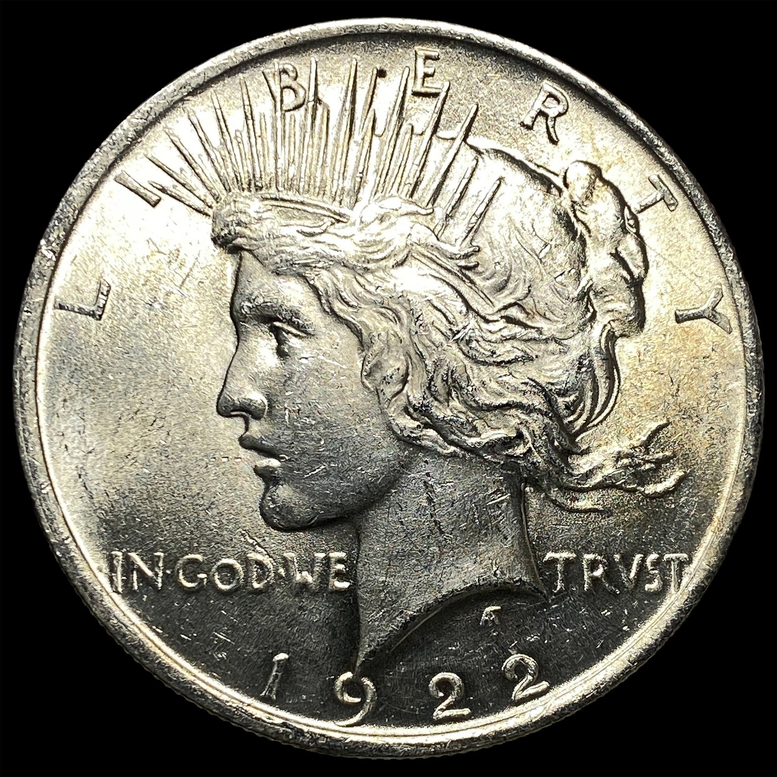 1922 Silver Peace Dollar GEM BU: 1922 Silver Peace Dollar GEM BU