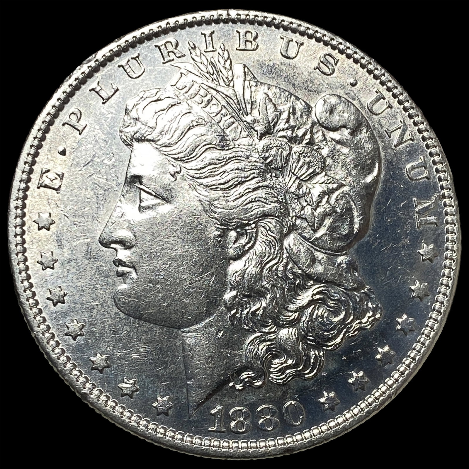 1880 Morgan Silver Dollar UNCIRCULATED: 1880 Morgan Silver Dollar UNCIRCULATED