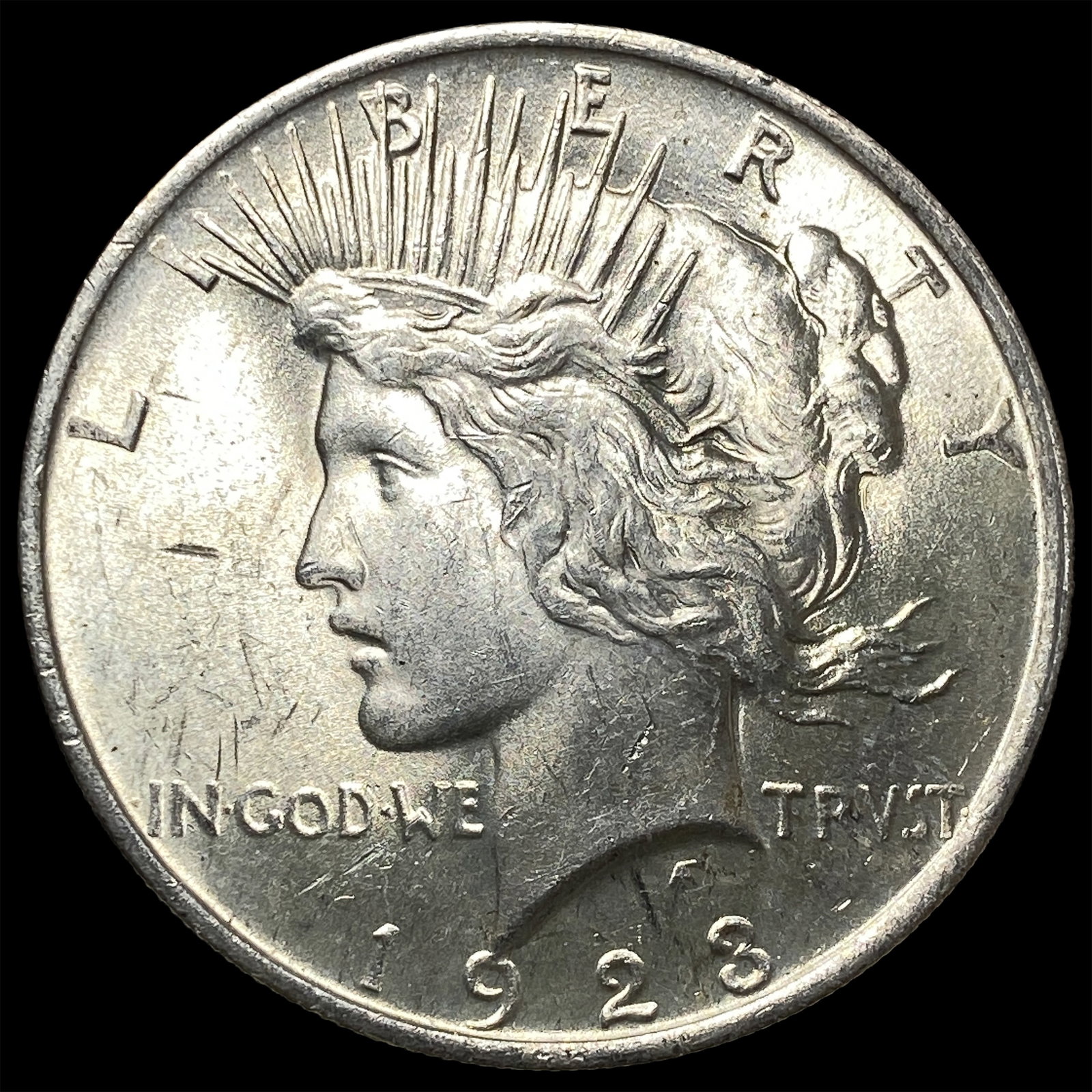 1923 Silver Peace Dollar GEM BU: 1923 Silver Peace Dollar GEM BU