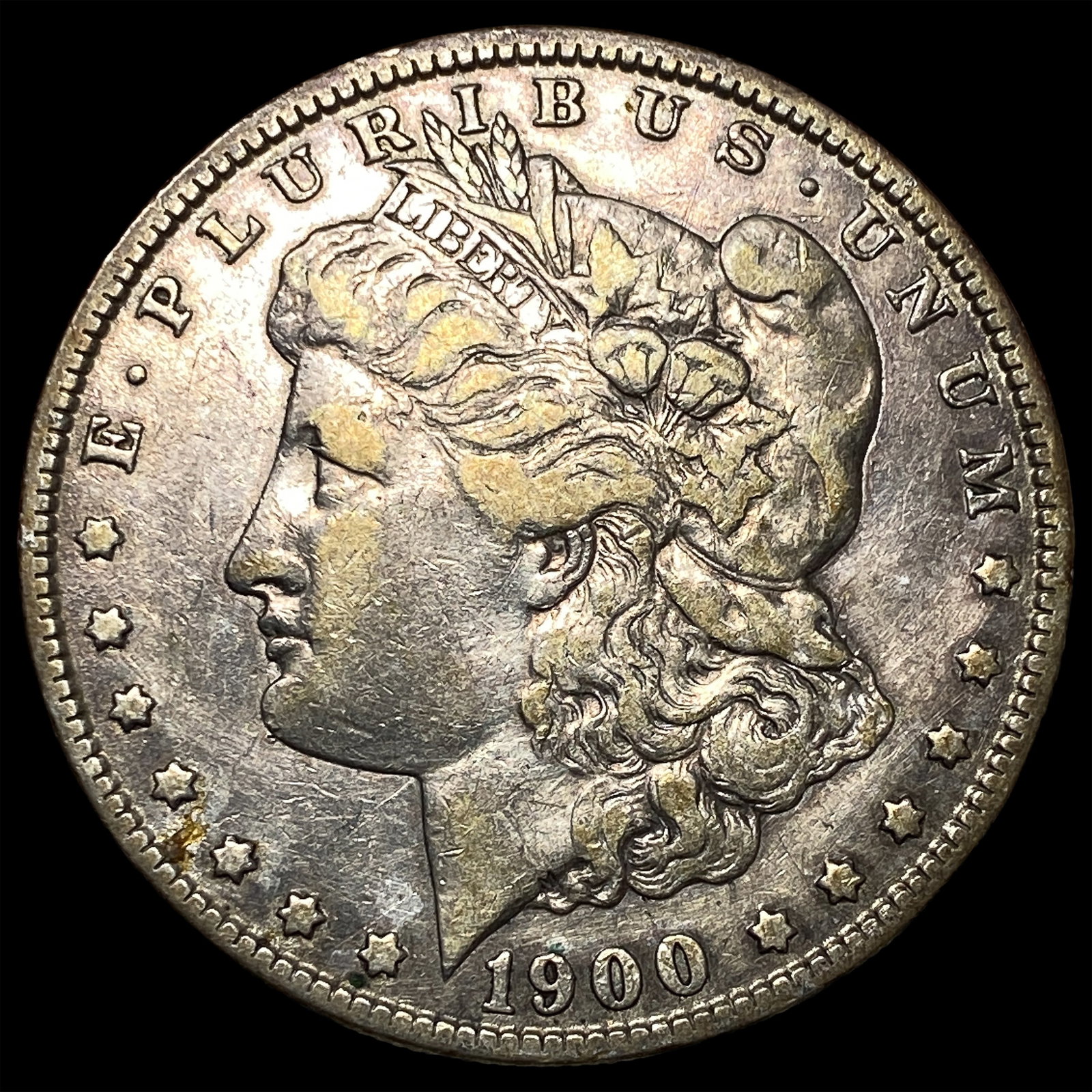 1900-O Silver Morgan Dollar NEARLY UNCIRCULATED: 1900-O Silver Morgan Dollar NEARLY UNCIRCULATED