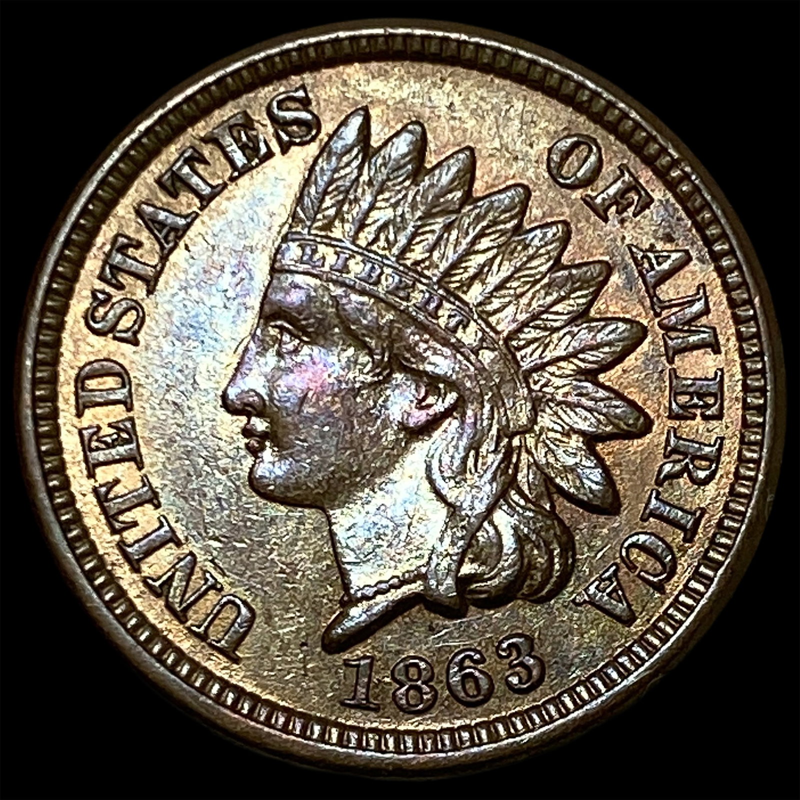 1863 Indian Head Cent UNCIRCULATED: 1863 Indian Head Cent UNCIRCULATED