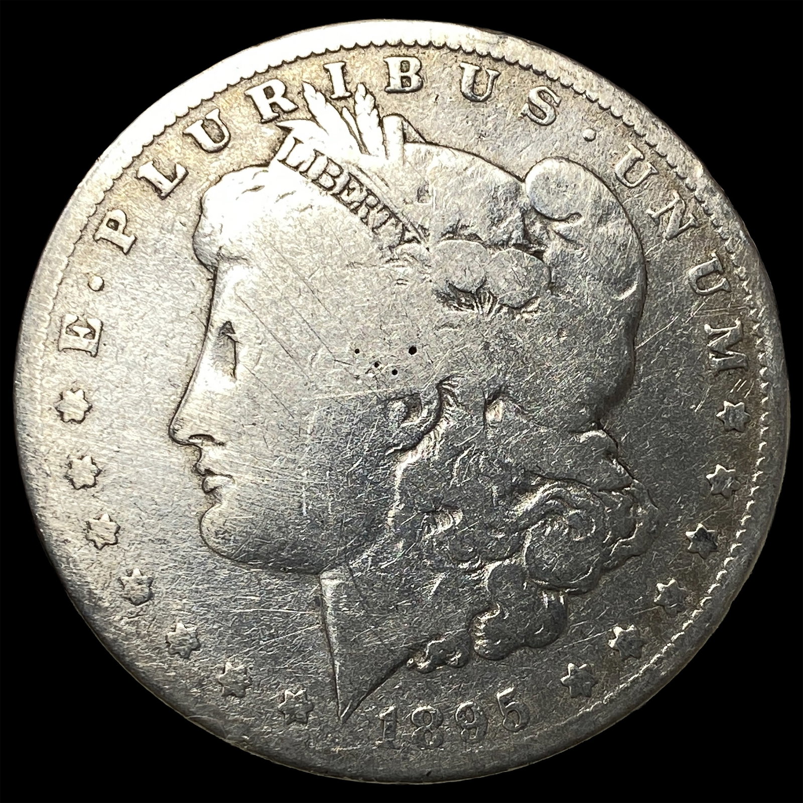 1895-O Silver Morgan Dollar LIGHTLY CIRCULATED (1 of 2)