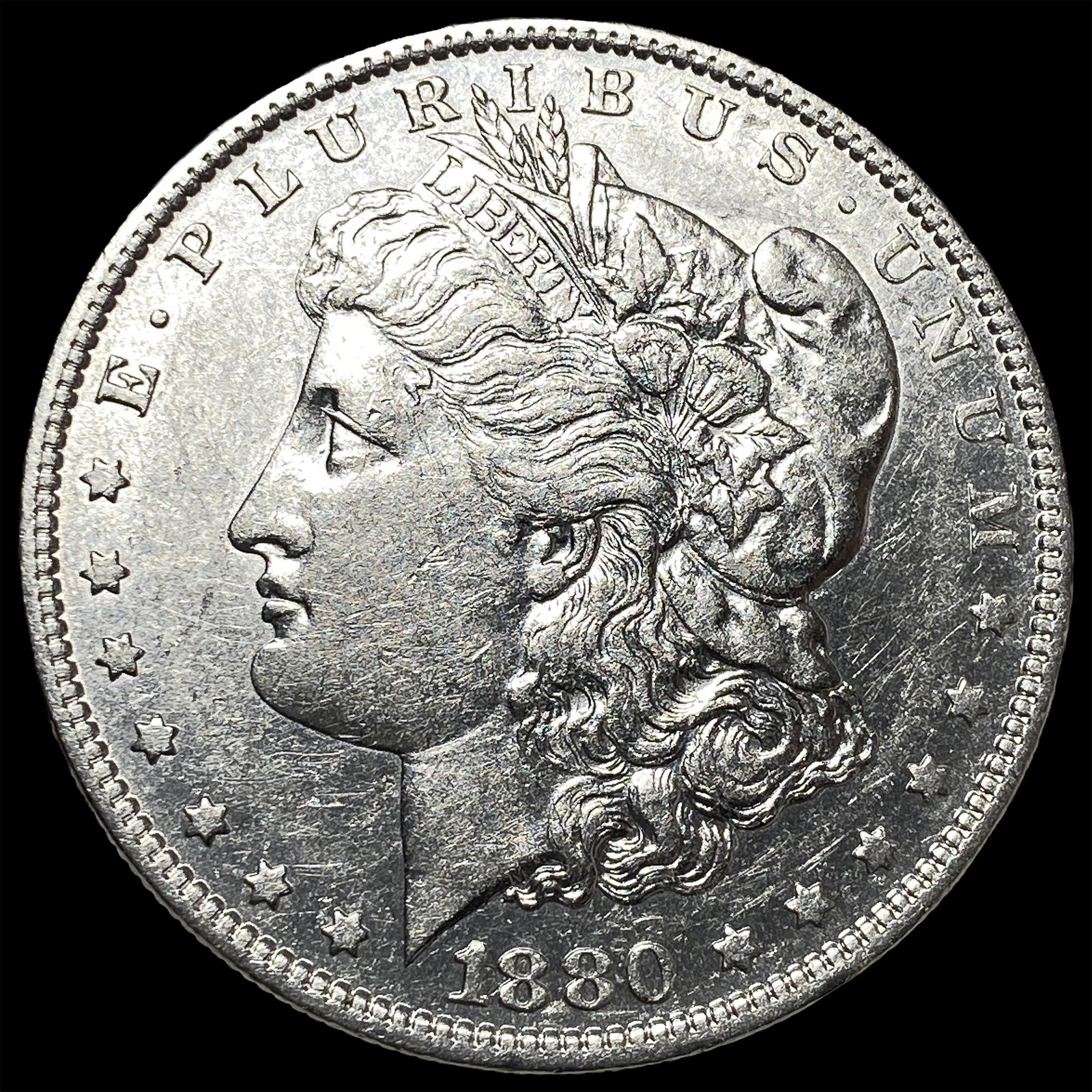1880-S Silver Morgan Dollar UNCIRCULATED: 1880-S Silver Morgan Dollar UNCIRCULATED