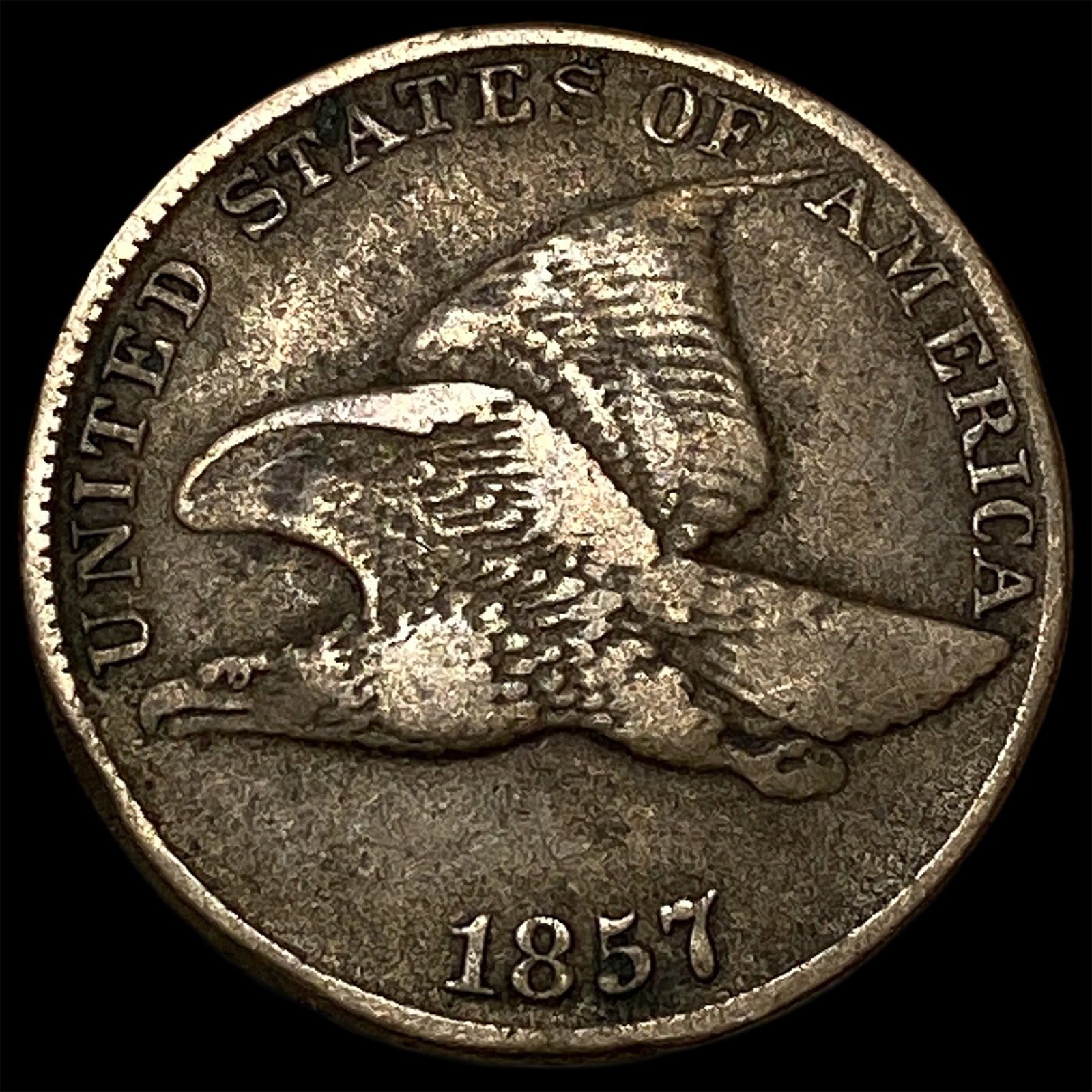 1857 Flying Eagle Cent LIGHTLY CIRCULATED (1 of 2)