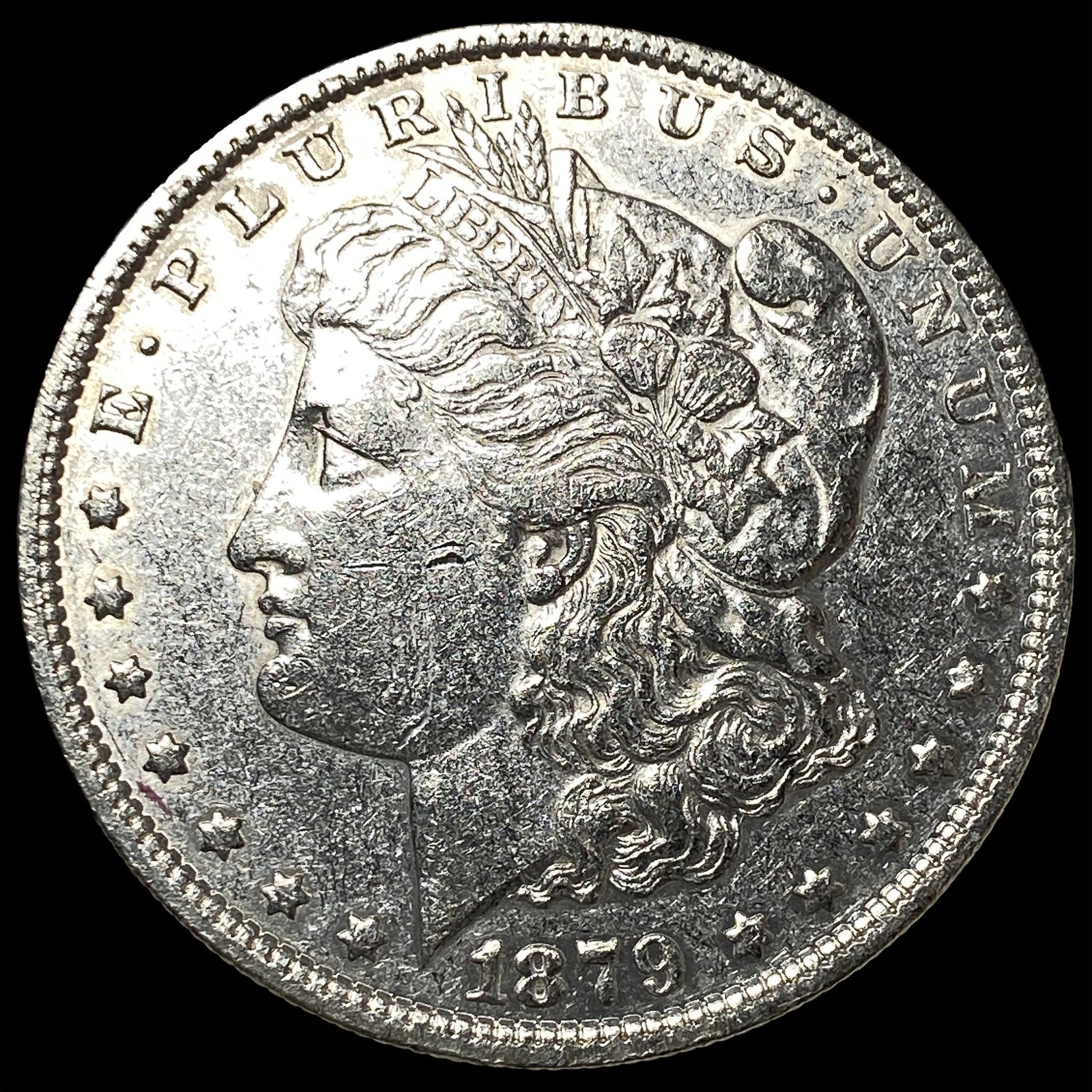 1879-O Silver Morgan Dollar CLOSELY UNCIRCULATED: 1879-O Silver Morgan Dollar CLOSELY UNCIRCULATED